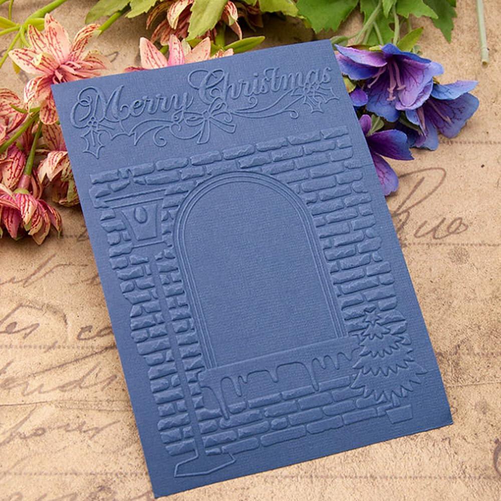 Plantilla de Embosado 3D A6 para Tarjetas y Scrapbooking