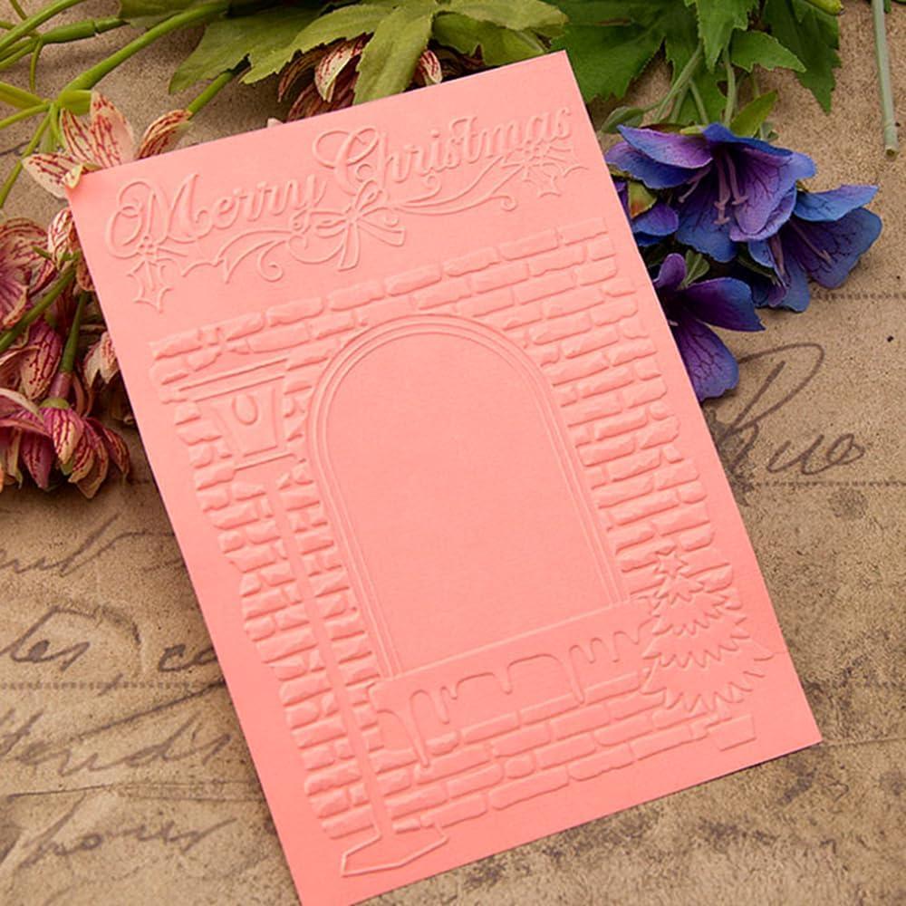 Plantilla de Embosado 3D A6 para Tarjetas y Scrapbooking