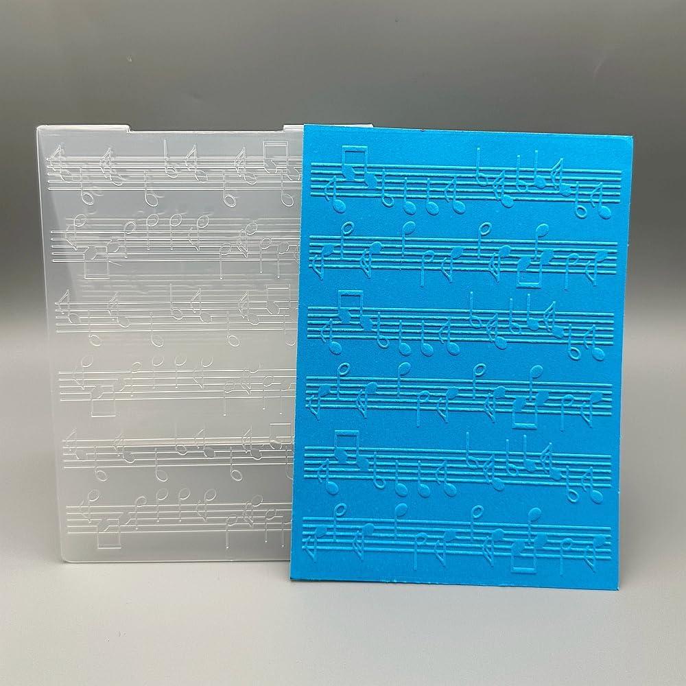 Plantilla de embosado 3D de plástico A6 para tarjetas y scrapbooking