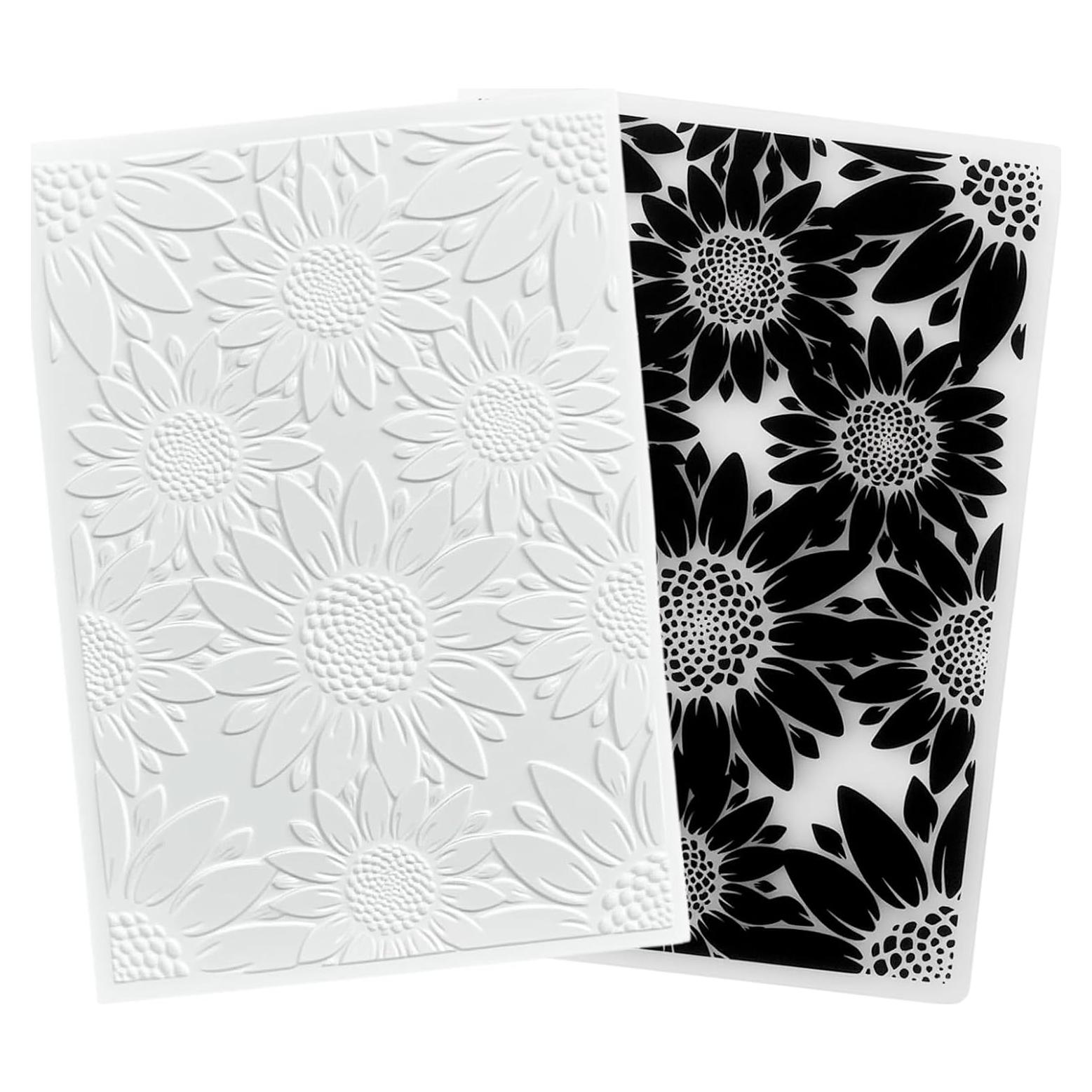 Carpeta de Embossing 3D Girasol Pretwad 12.7x17.8 cm