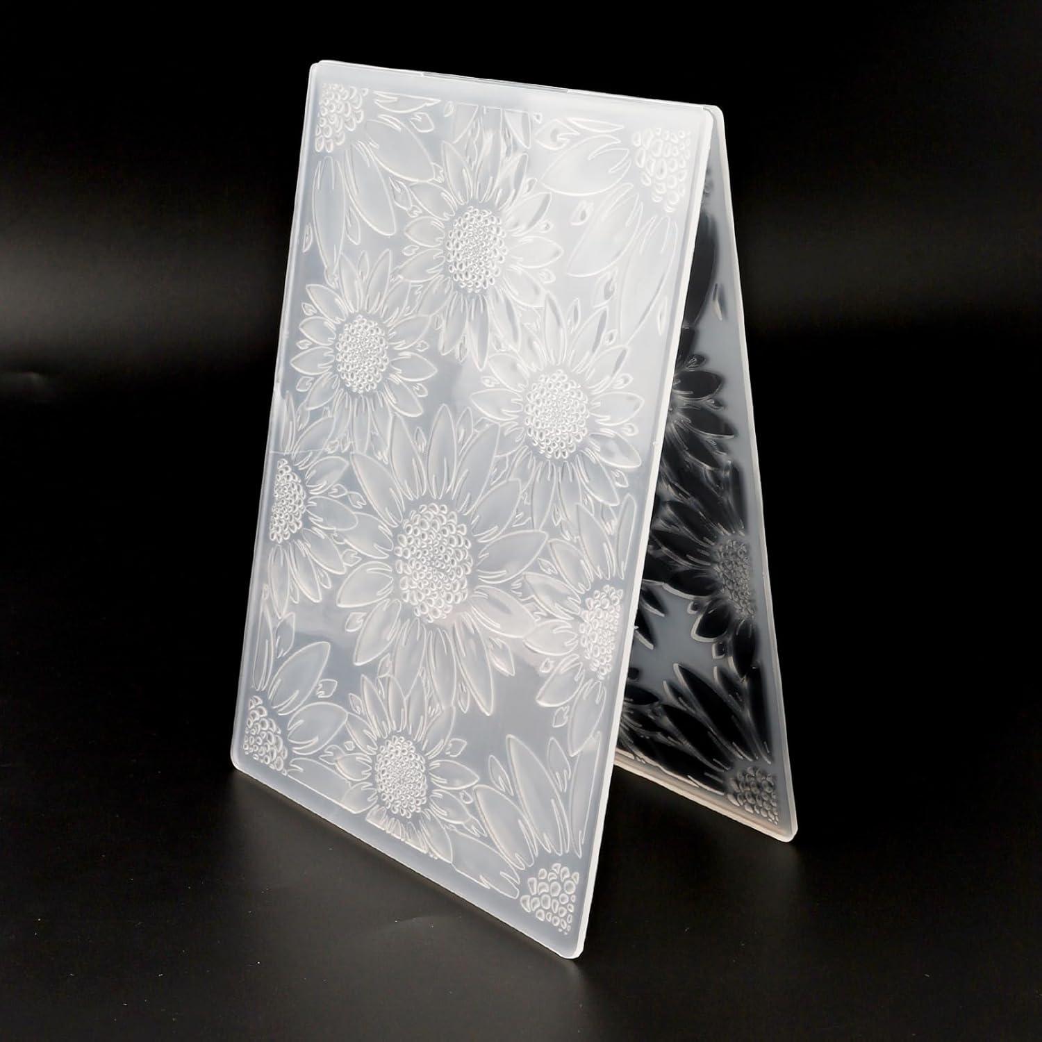 Carpeta de Embossing 3D Girasol Pretwad 12.7x17.8 cm