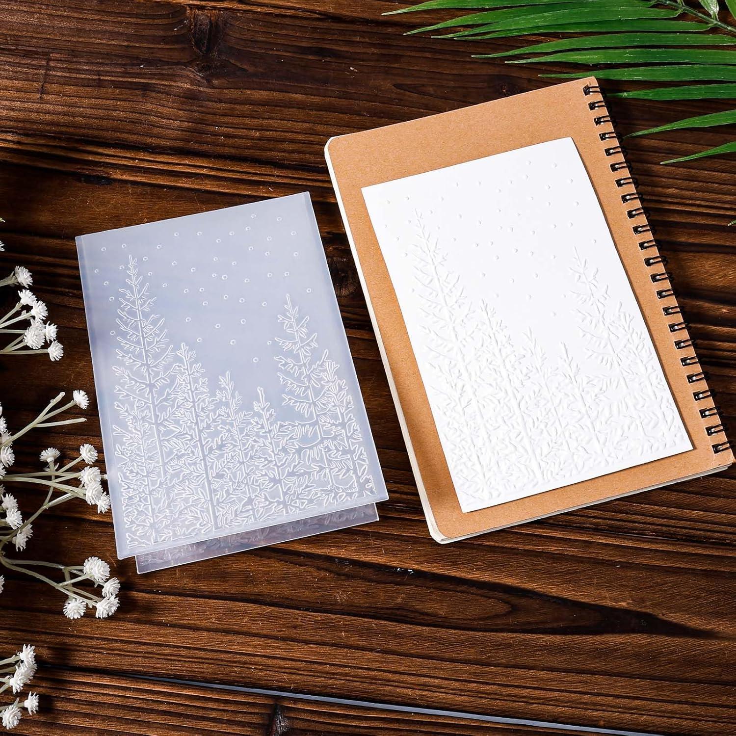 2 Carpetas de Relieve 3D Gosknor 11.4x16 cm para Scrapbooking