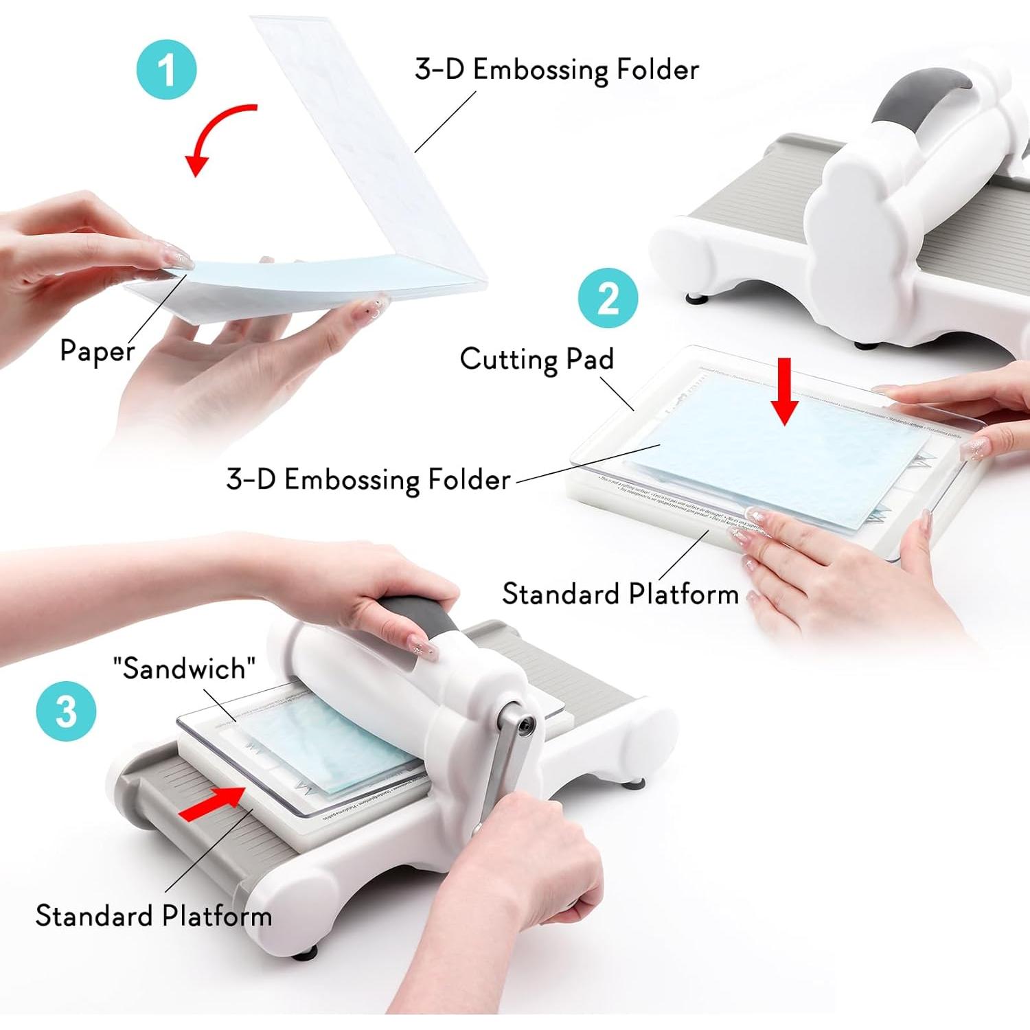 Plantilla de Relieve 3D BAOFALI Ciruelo 16x11 cm para Tarjetas