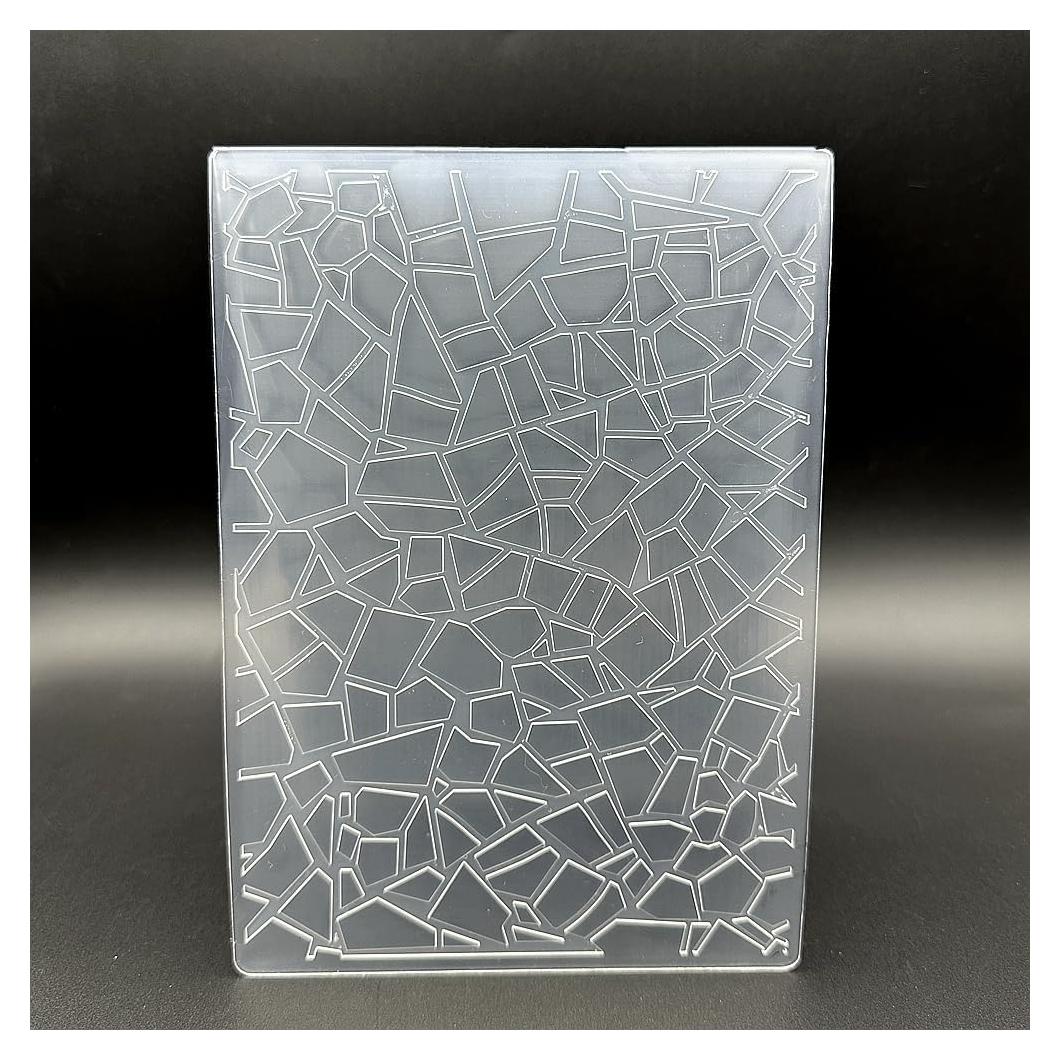 Plantilla de Embosado 3D Plástico 12.7x17.8 cm para Scrapbooking