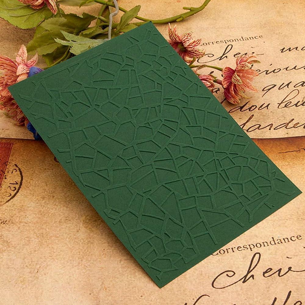 Plantilla de Embosado 3D Plástico 12.7x17.8 cm para Scrapbooking