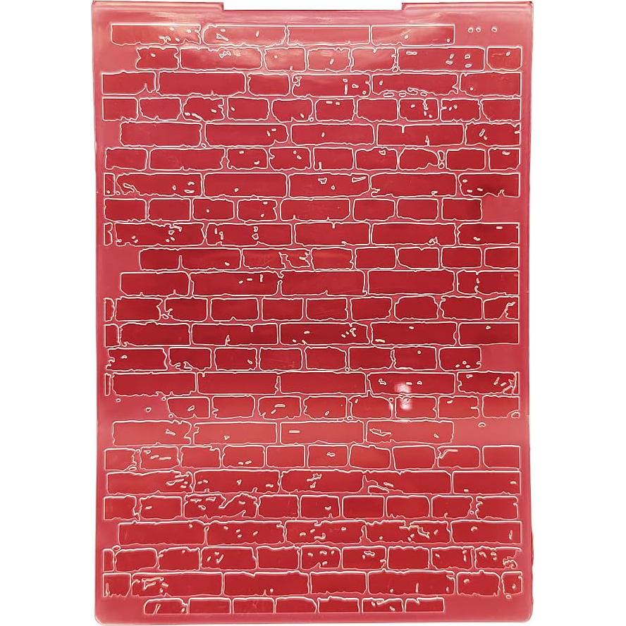 Carpeta de Relieve Plástico 12.7x17.8 cm Guanyu para Scrapbooking