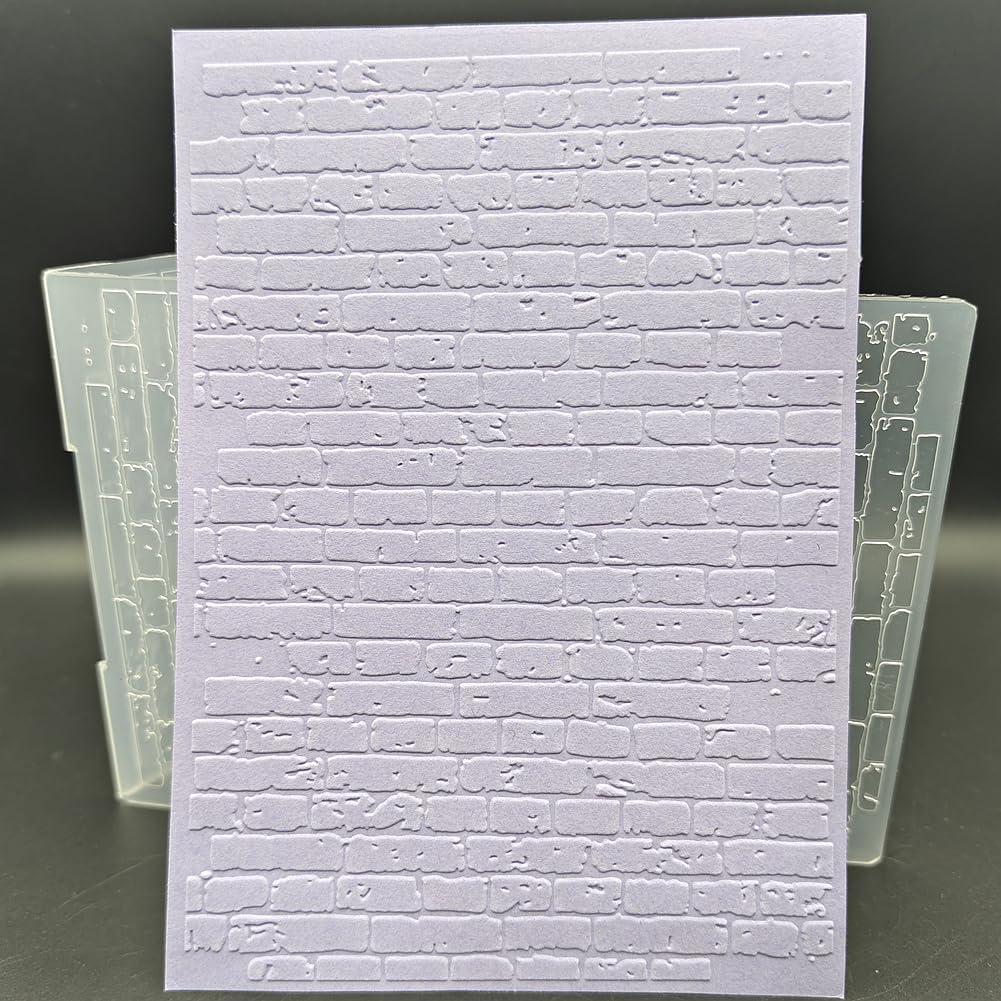 Carpeta de Relieve Plástico 12.7x17.8 cm Guanyu para Scrapbooking