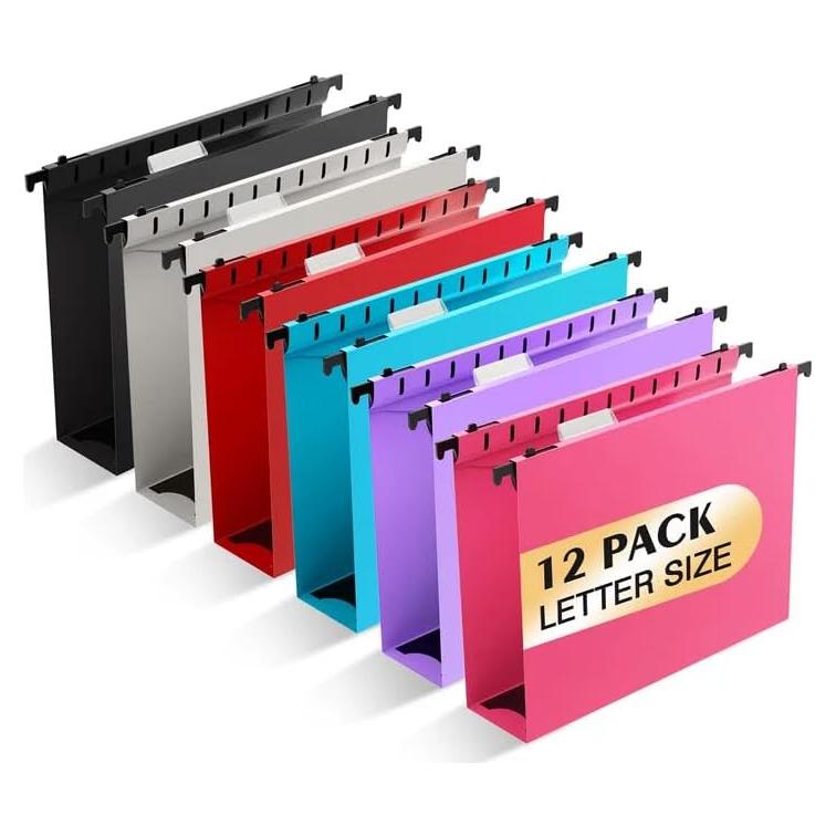 Carpeta Colgante Plástica SHUTEX 12 Unidades 23.5x30cm