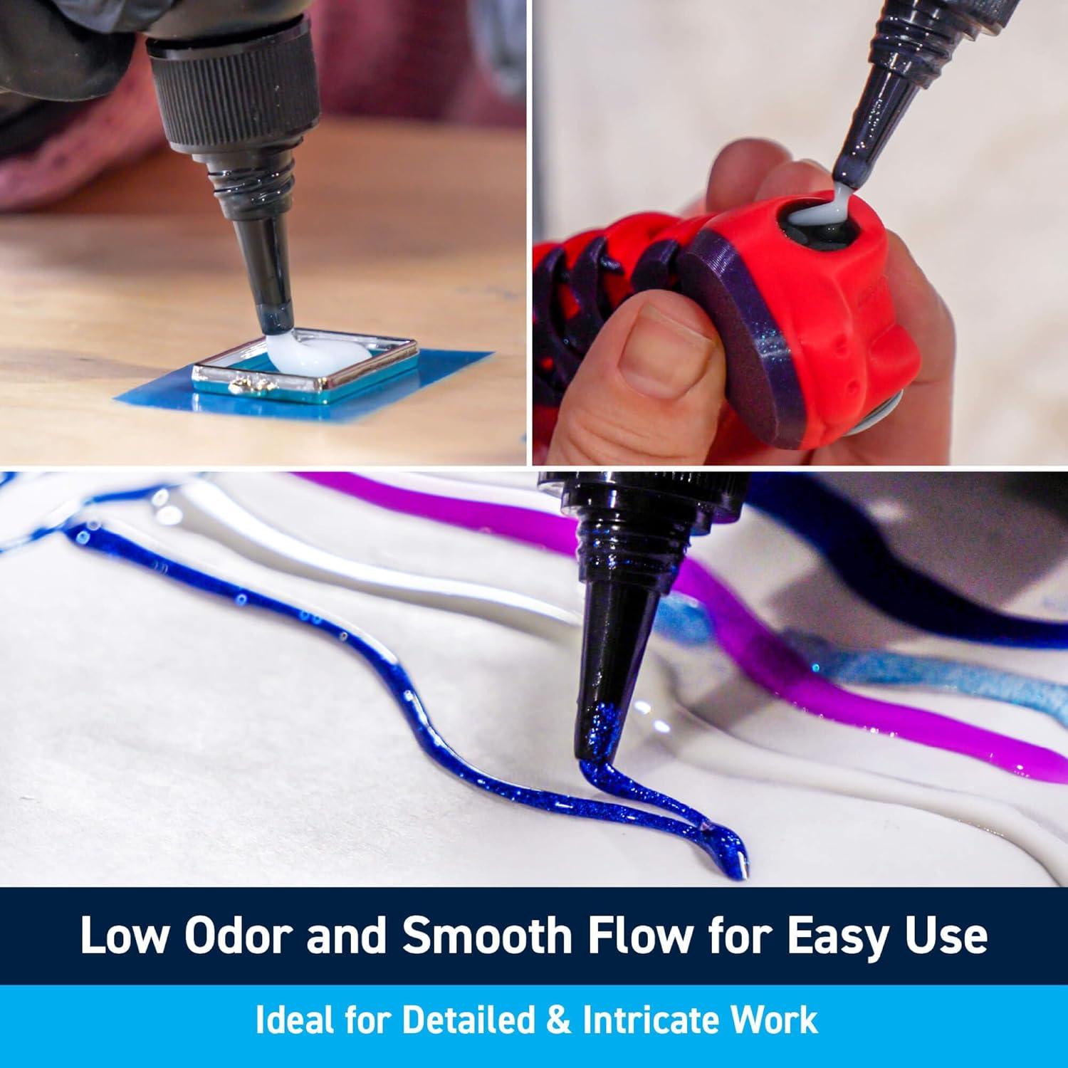 Kit de Resina UV Colorida Translúcida TotalBoat - 240g, 8 Colores