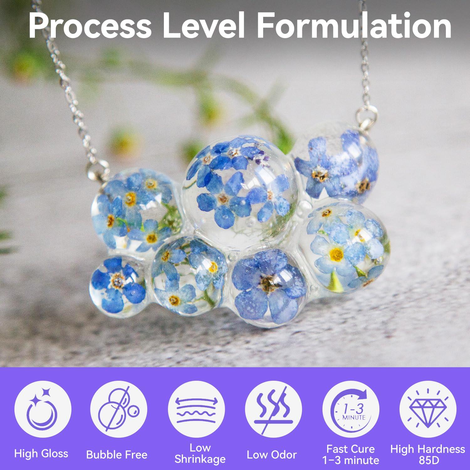 Resina UV 250g DUDONGA Epóxica Cristalina Secado Rápido