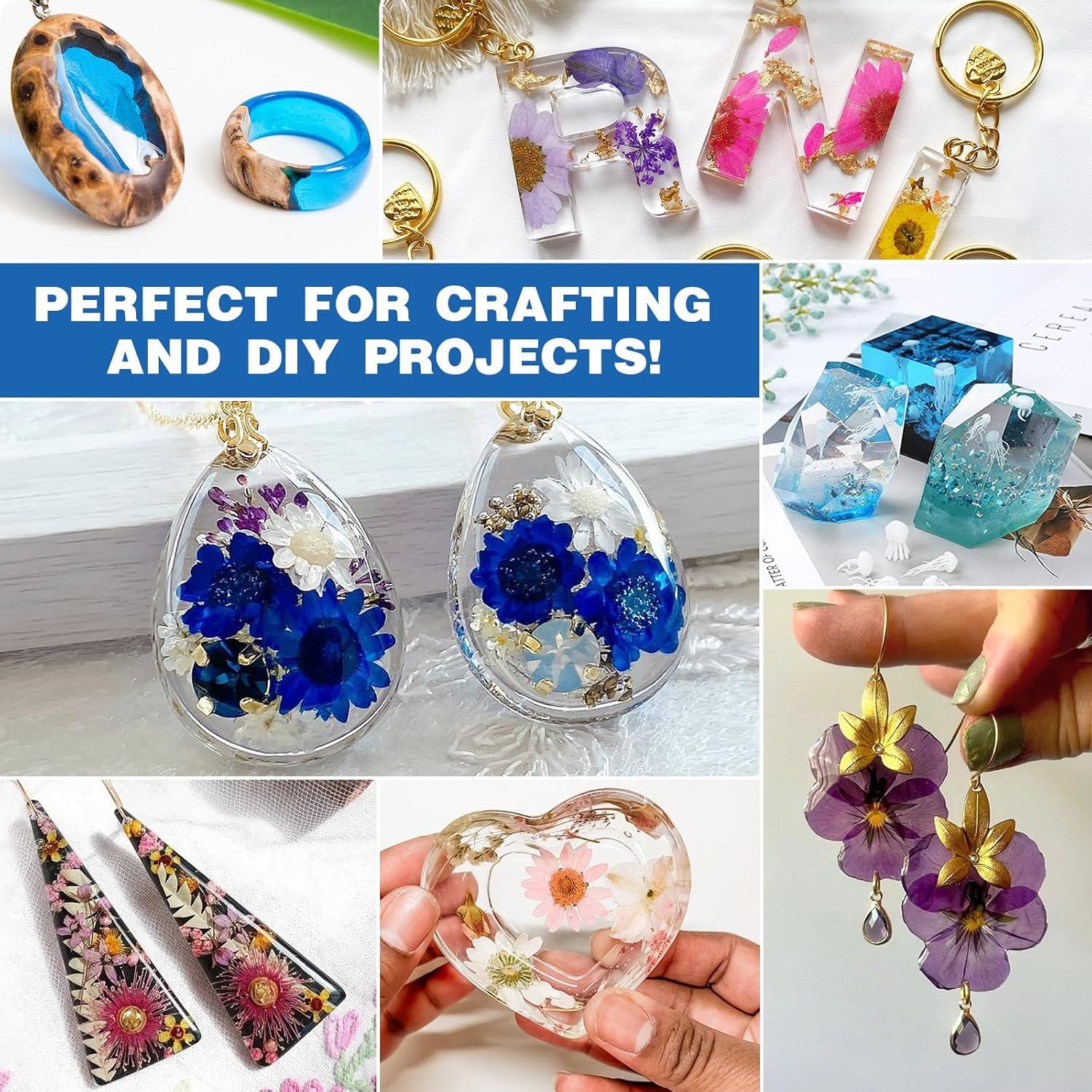 Kit de Resina UV ResinAngel 300g - Epóxica Transparente para Manualidades