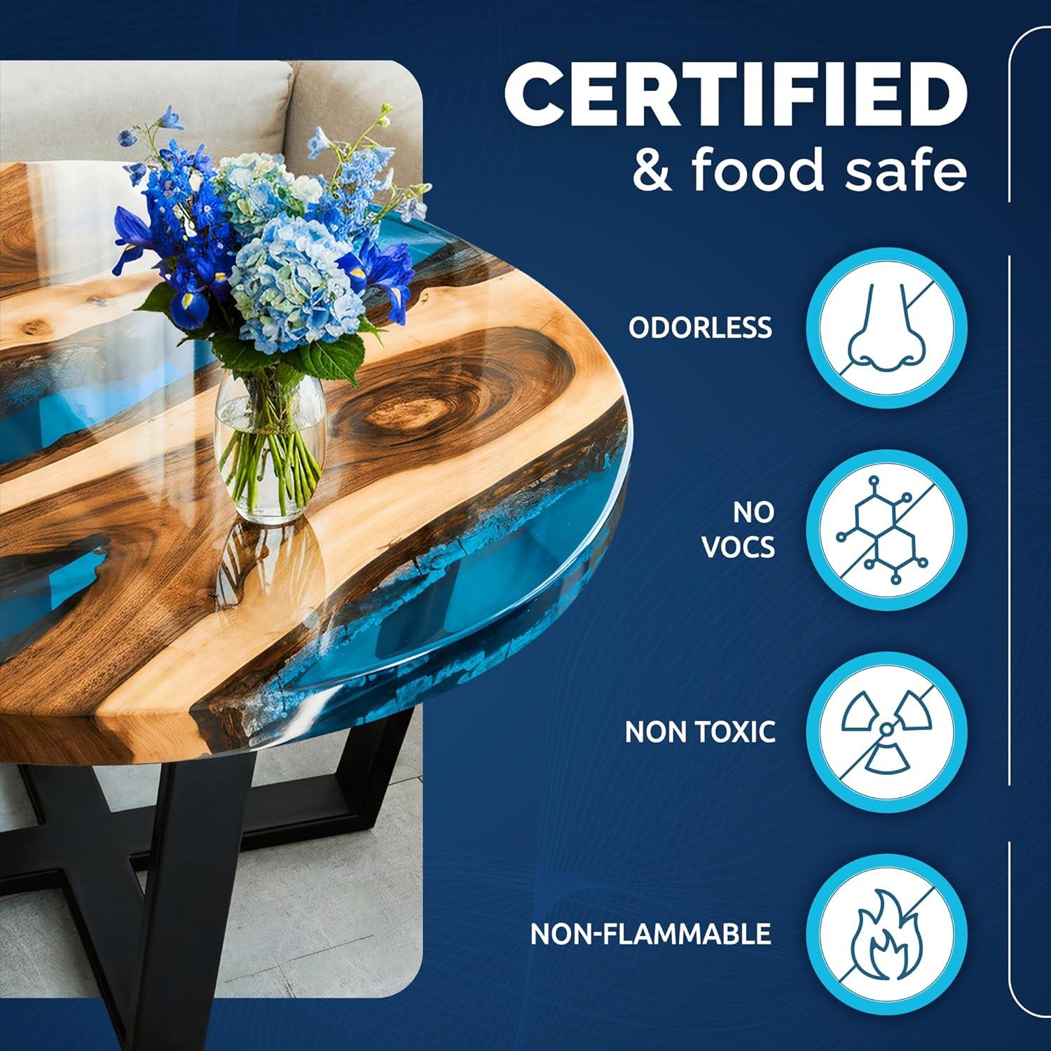 Kit de Resina Epóxica Craft Resin 51 Oz Vertido Profundo