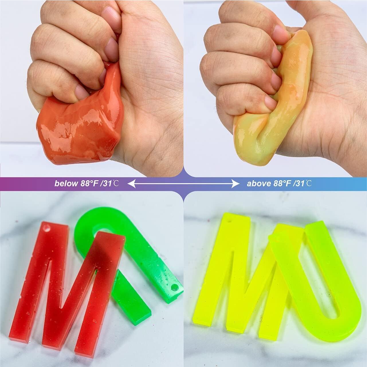 Polvo Termocromático 5 Colores 3g - Polímeros Resina