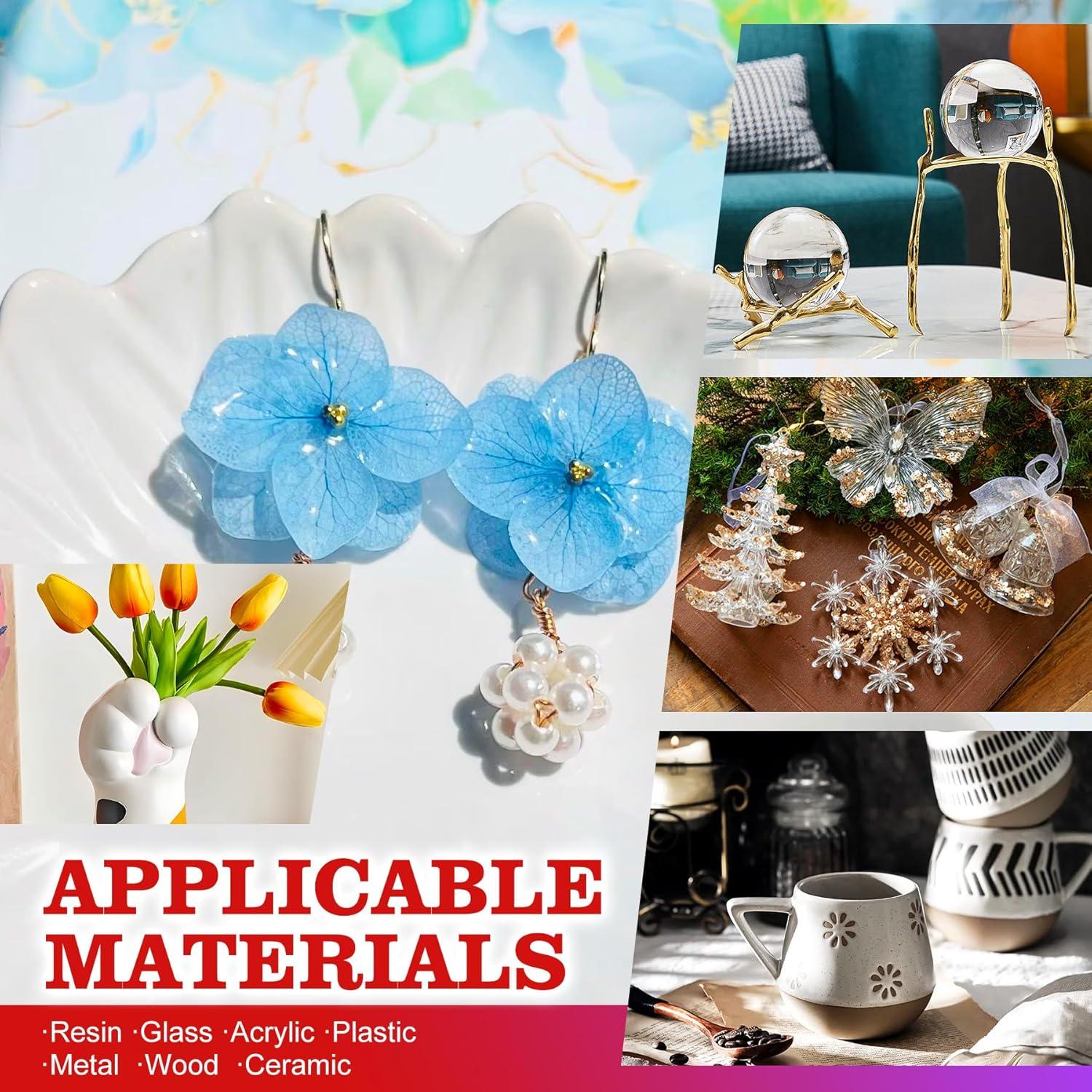 Kit de Resina UV Fuchoi con Linterna Recargable 395nm 60g