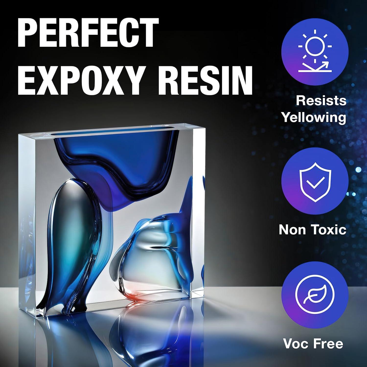 Resina Epóxica JTDO 3.78L Cristal Claro Autonivelante