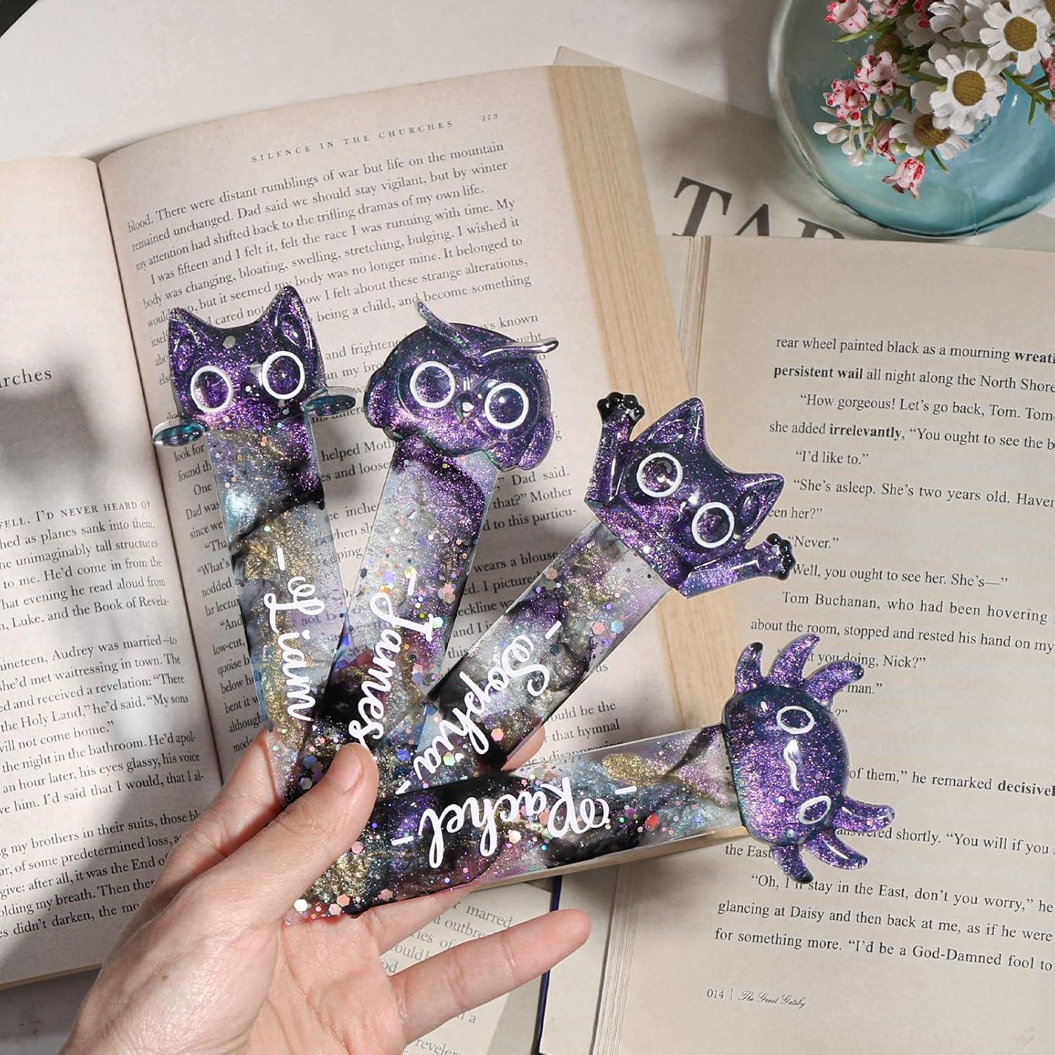 Moldes de Silicona para Marcadores LET'S RESIN - 5 Diseños