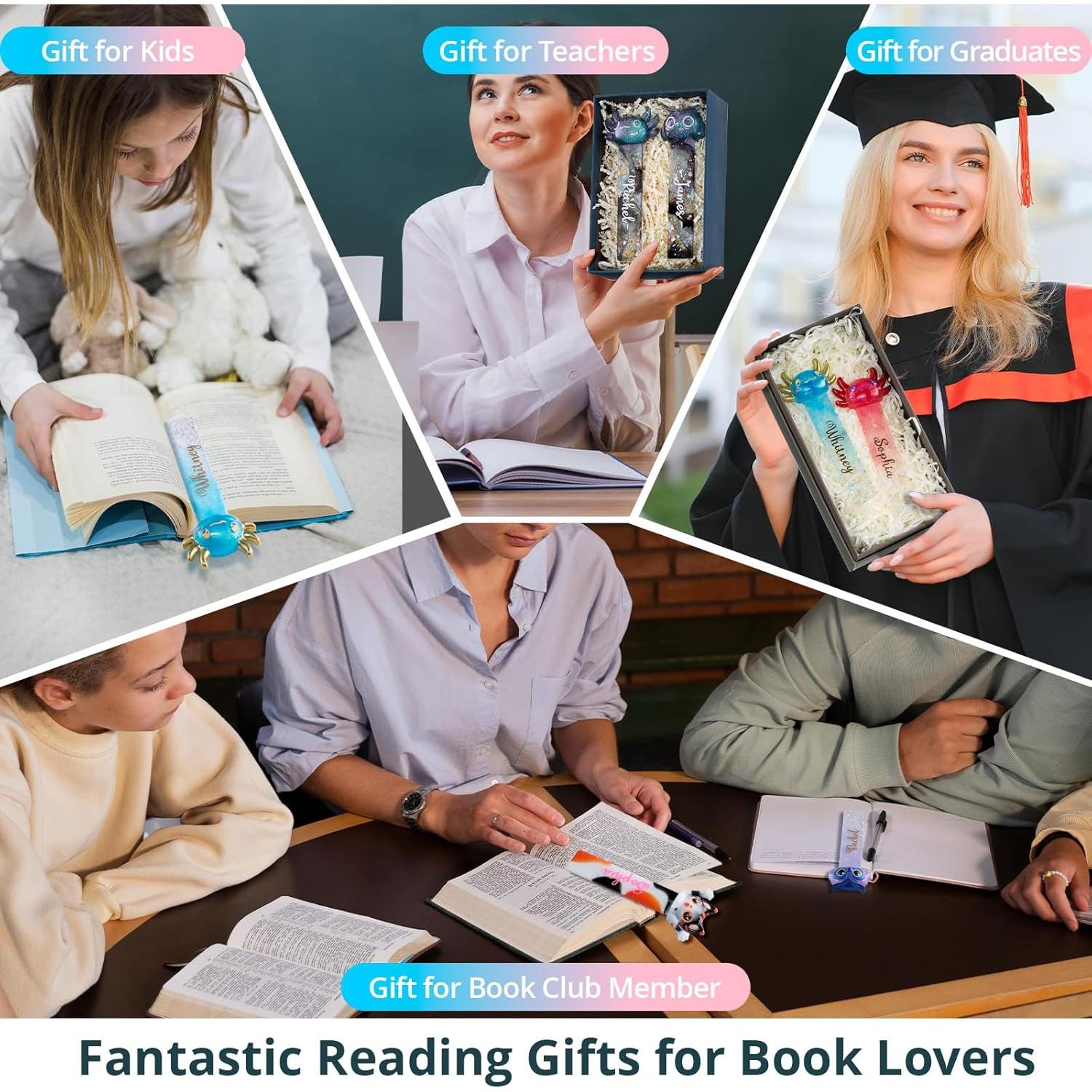 Moldes de Silicona para Marcadores LET'S RESIN - 5 Diseños