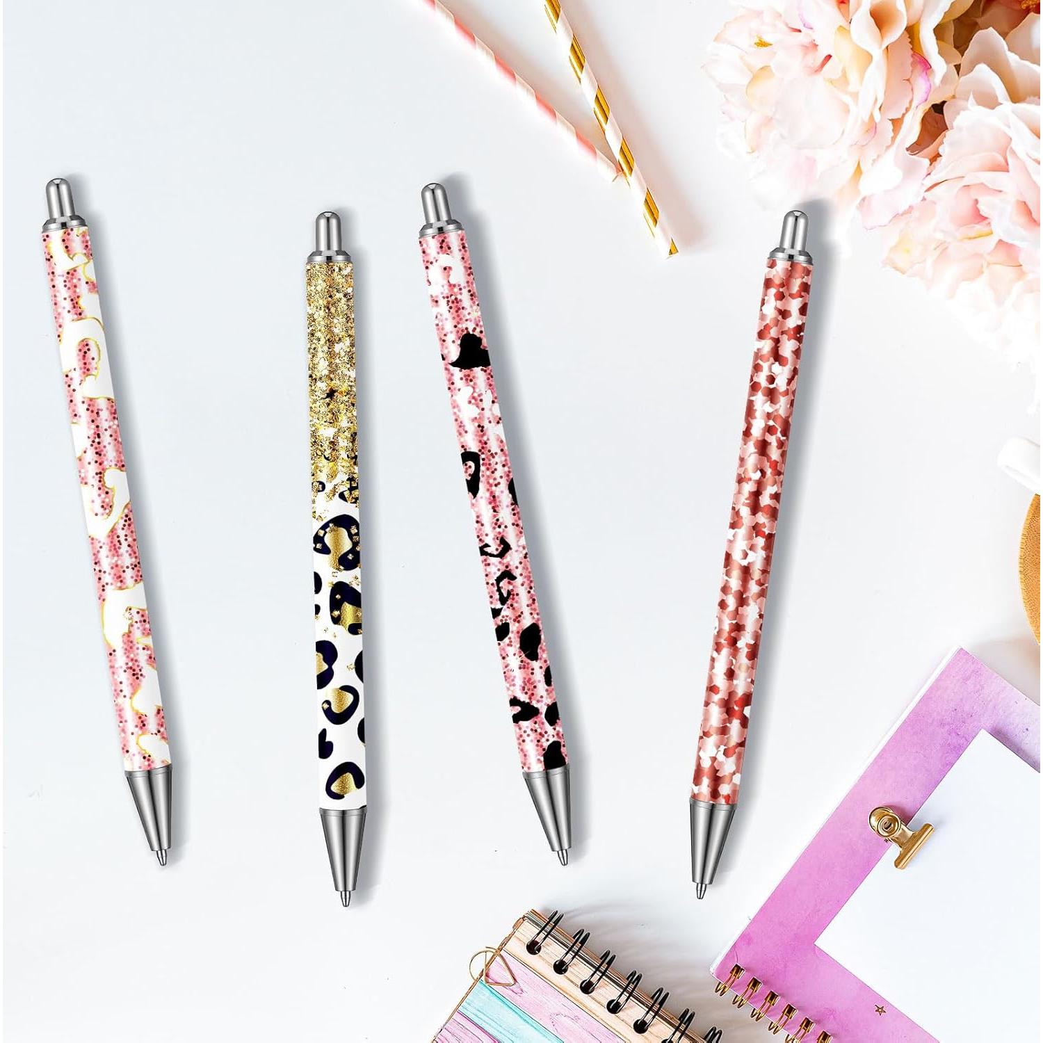 Set de 25 Bolígrafos de Acero Inoxidable Qilery con Tarjetas y Bolsas