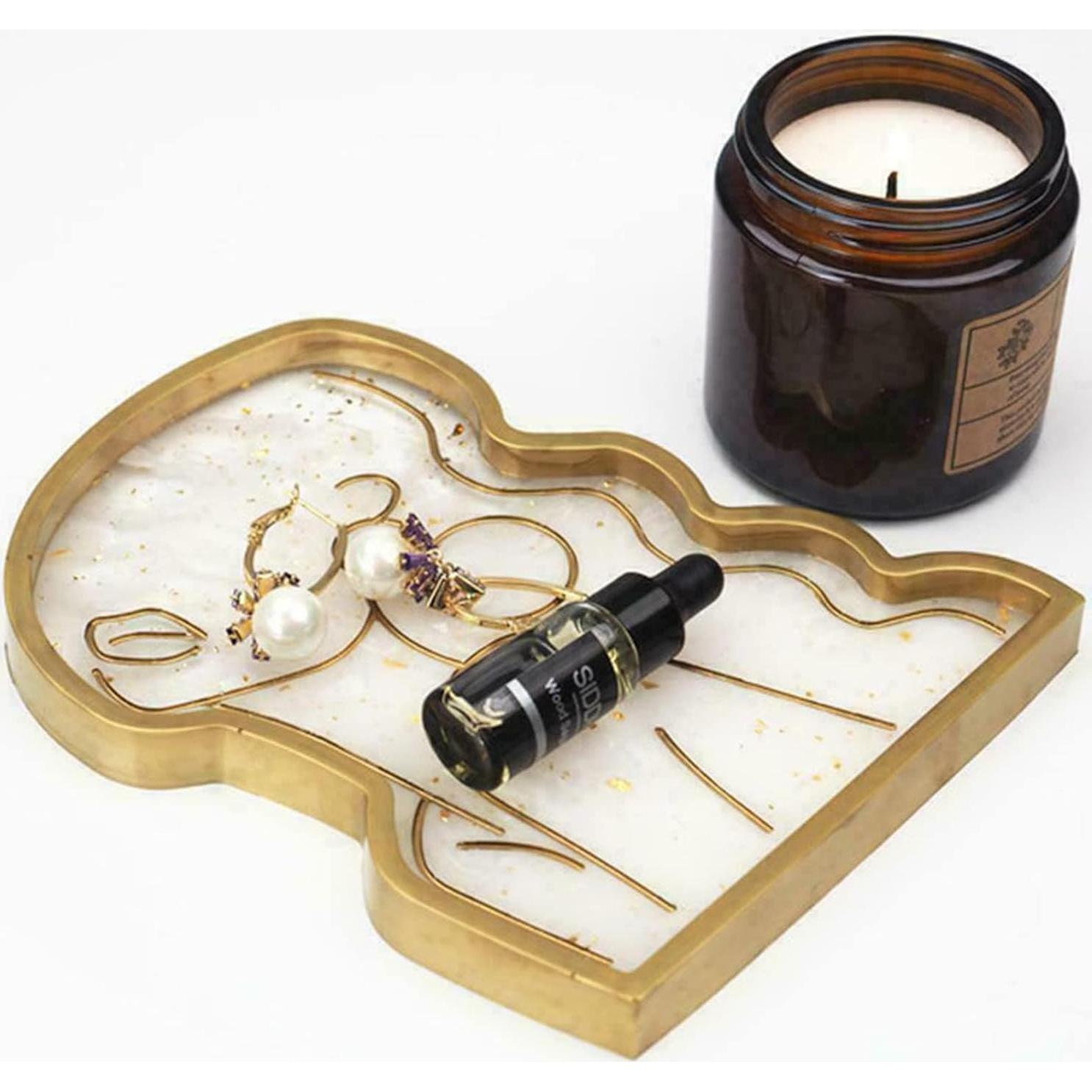 Molde de Silicona EORTA 3 Piezas para Bandejas de Resina 15.7 cm