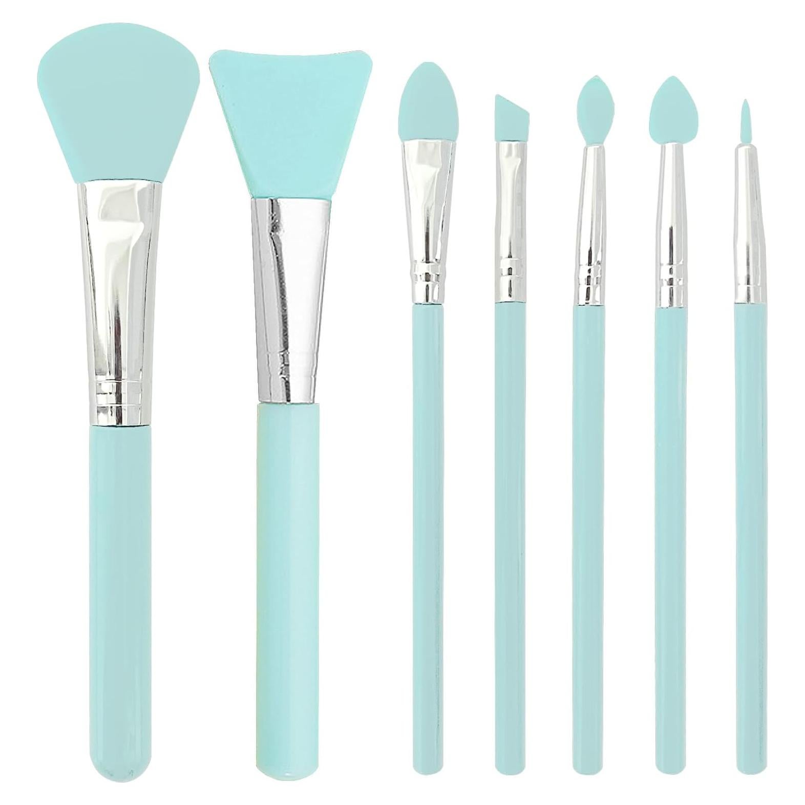 Kit de aplicadores de silicona 7 piezas J5034 para maquillaje