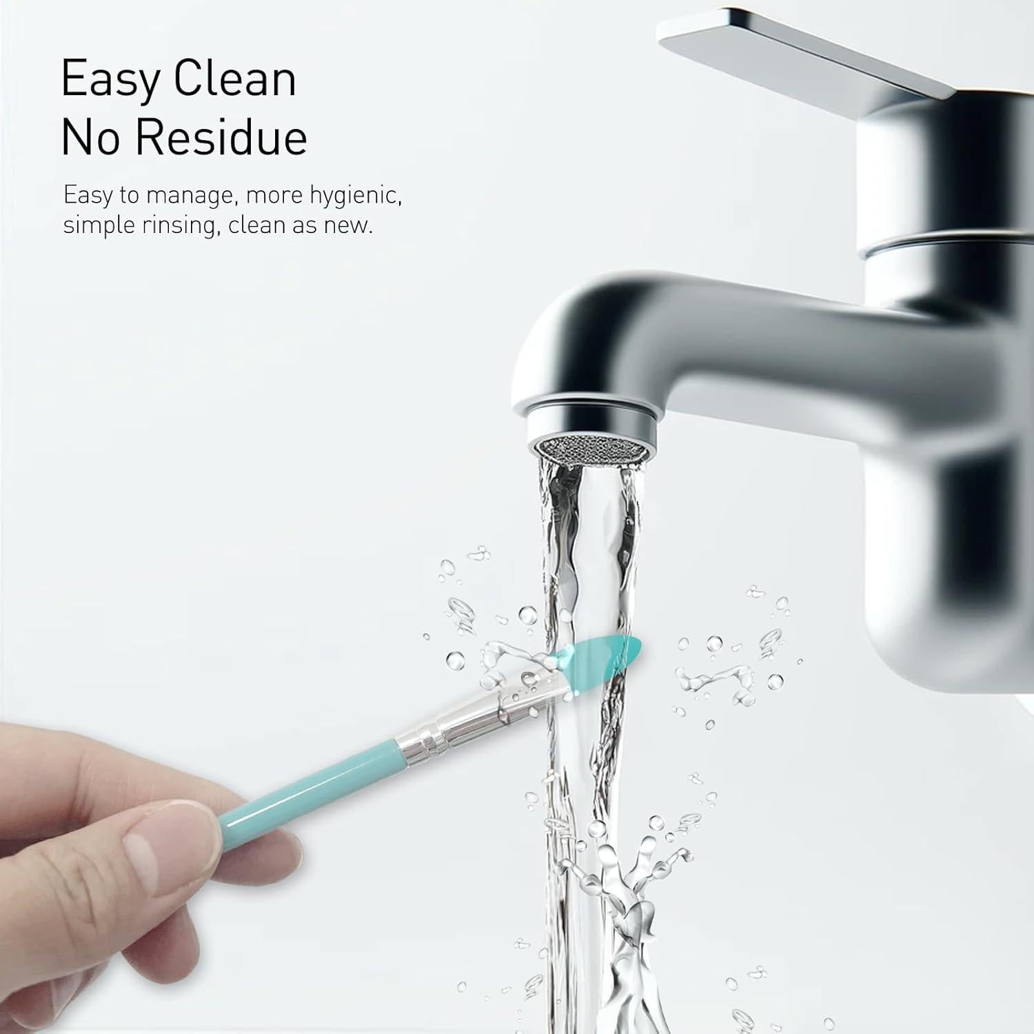 Kit de aplicadores de silicona 7 piezas J5034 para maquillaje