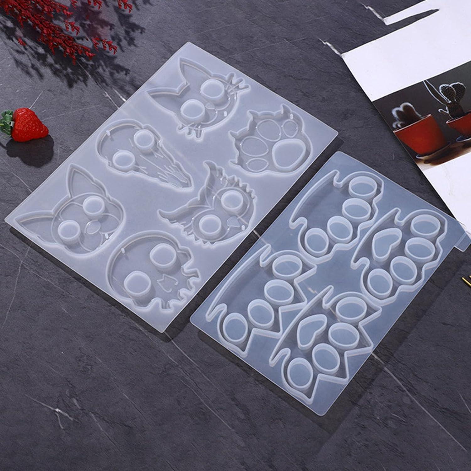 Juego de Moldes de Silicona YVOO para Joyería DIY - 4 Piezas