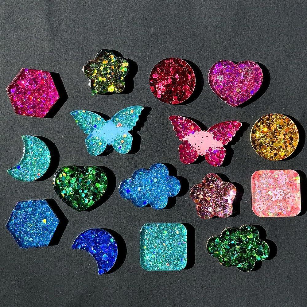 Juego de Moldes de Silicona ResinWorld - 8 Formas para Resina