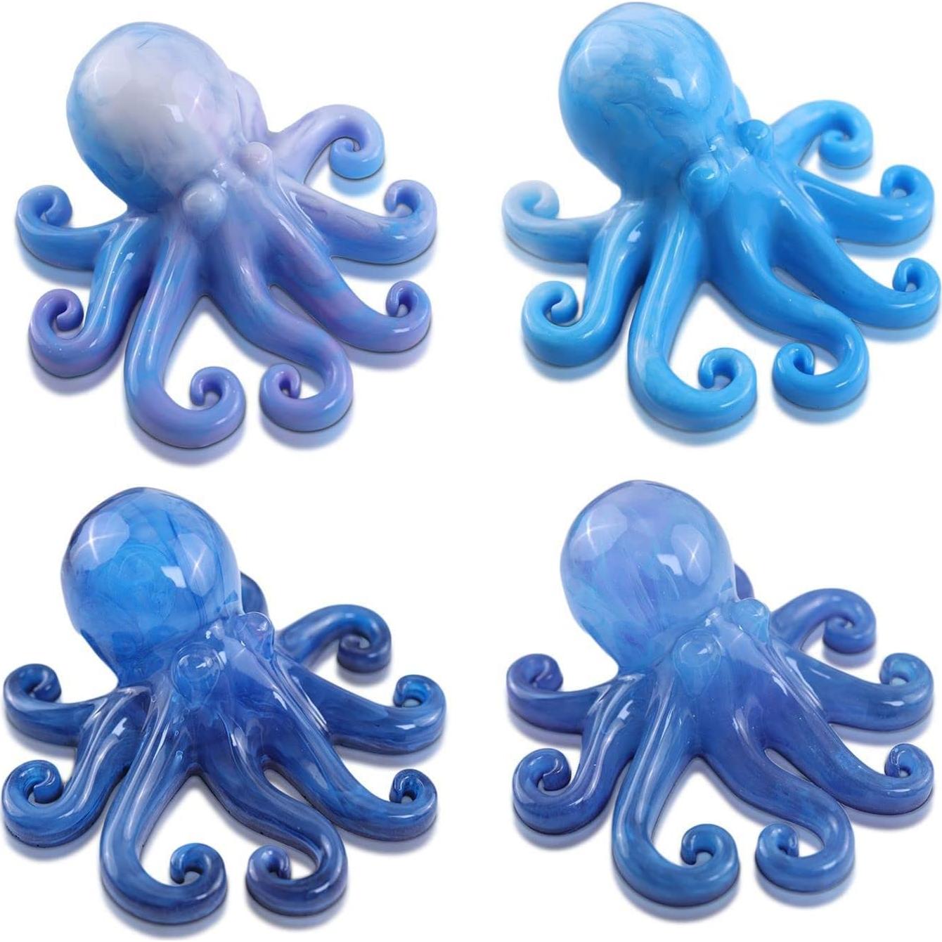 Molde de Silicona de Pulpo Qinlunuho para Resina 3D DIY