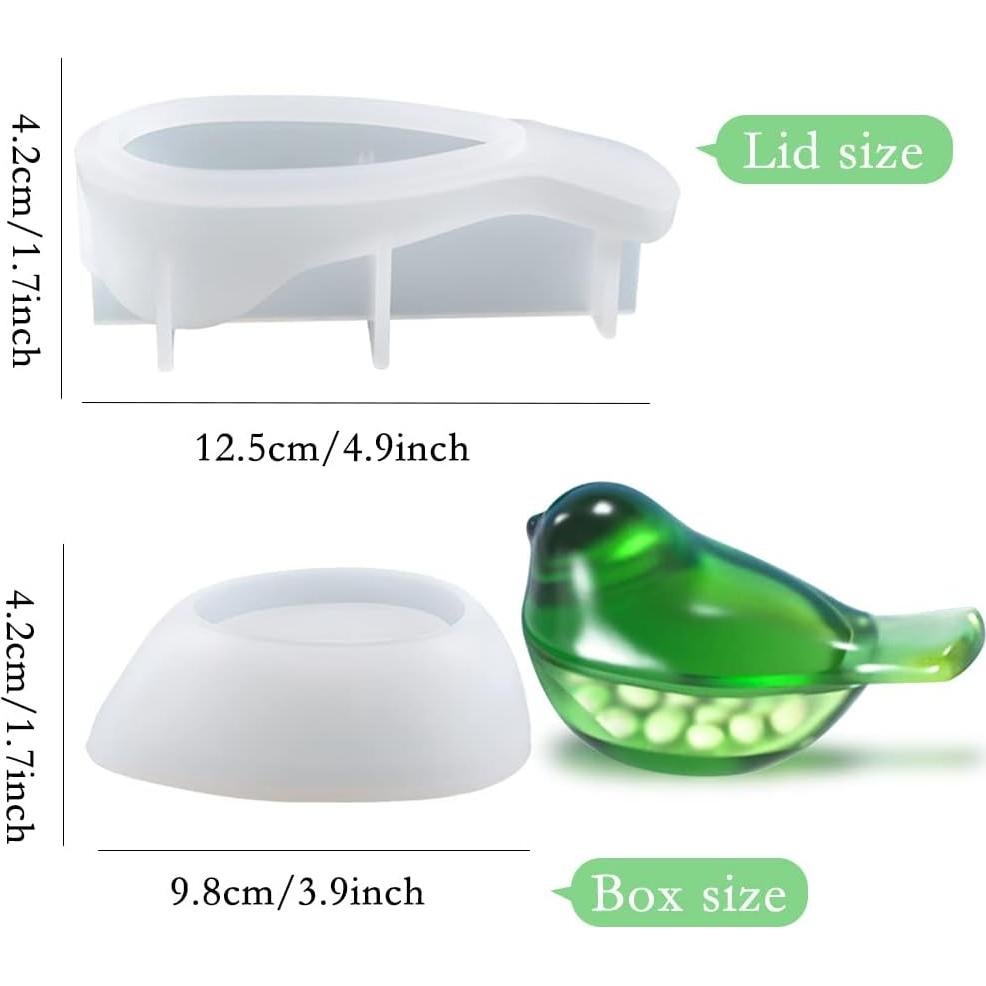 Molde de Silicona para Caja de Almacenamiento FineInno 31.5x10.9cm