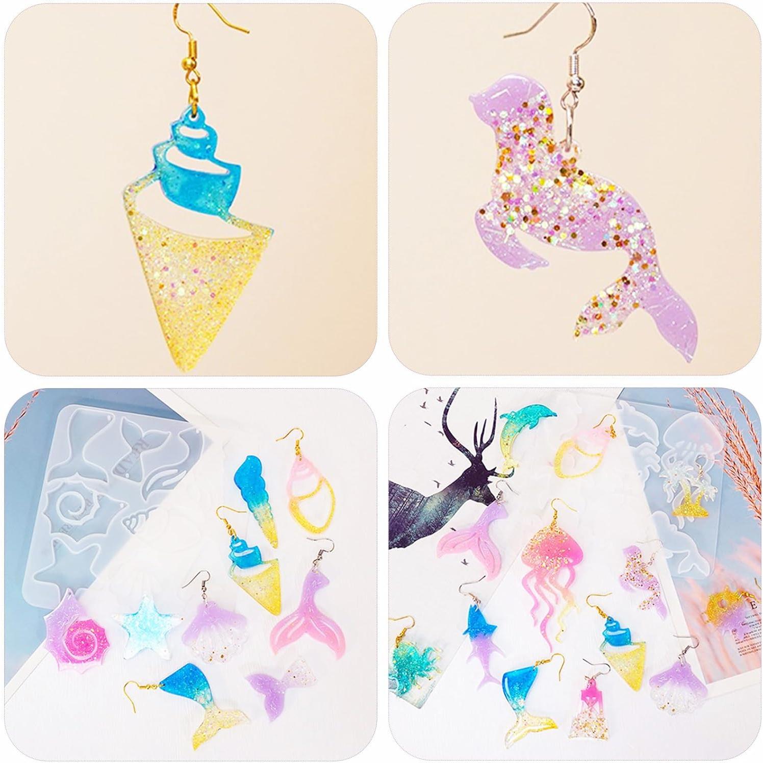 Molde de Silicona para Joyería Marina XYQHOAC - 4 Piezas