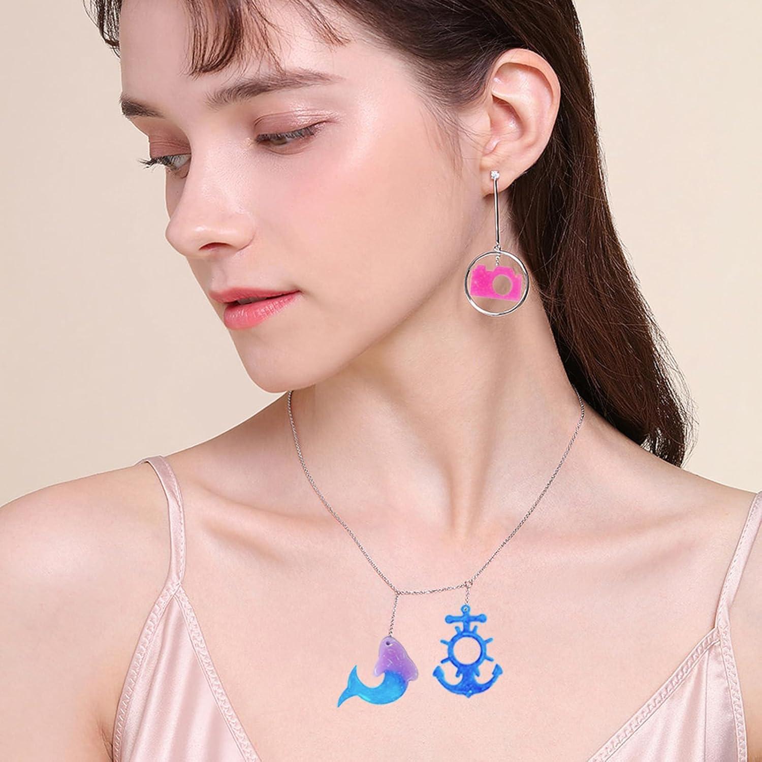 Molde de Silicona para Joyería Marina XYQHOAC - 4 Piezas