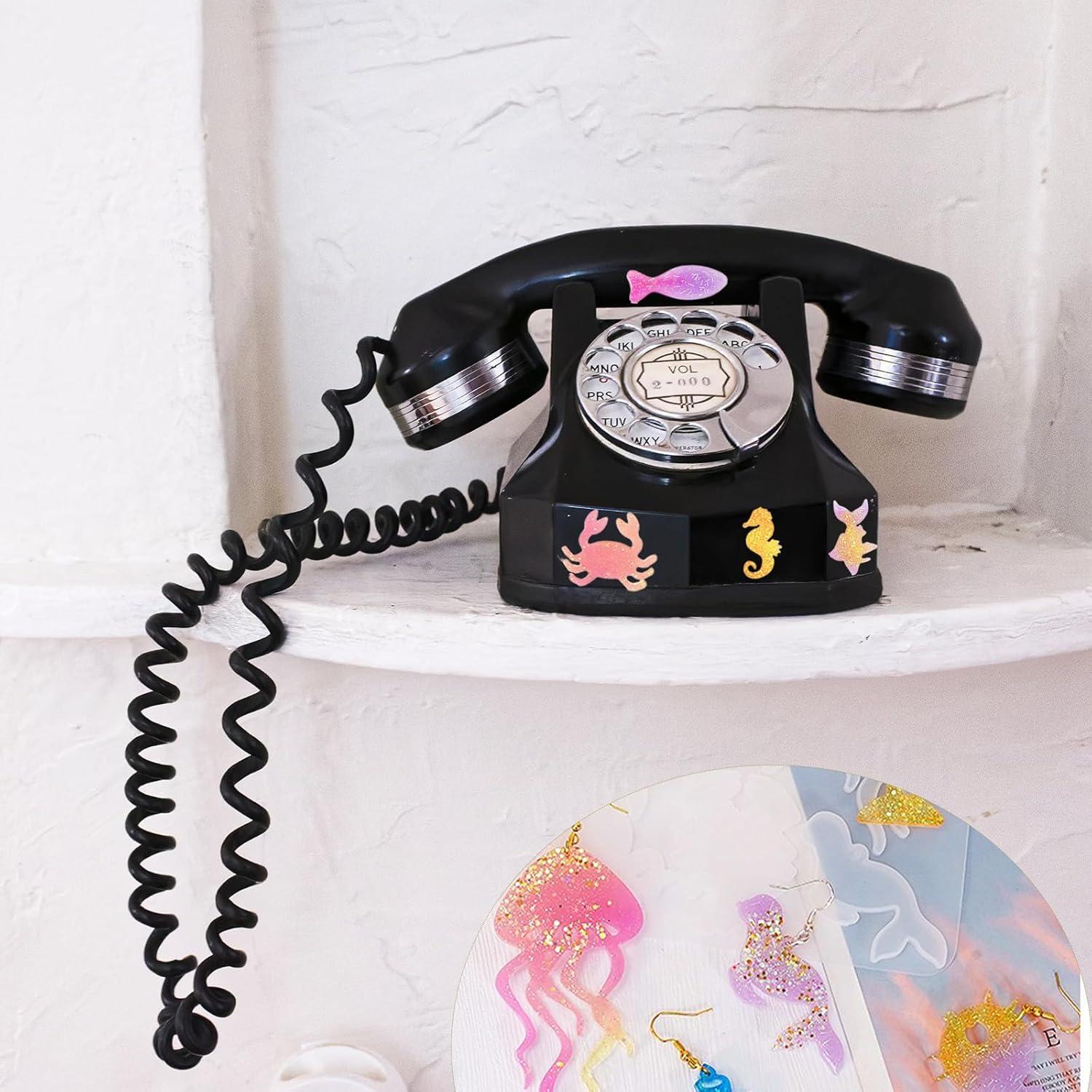 Molde de Silicona para Joyería Marina XYQHOAC - 4 Piezas