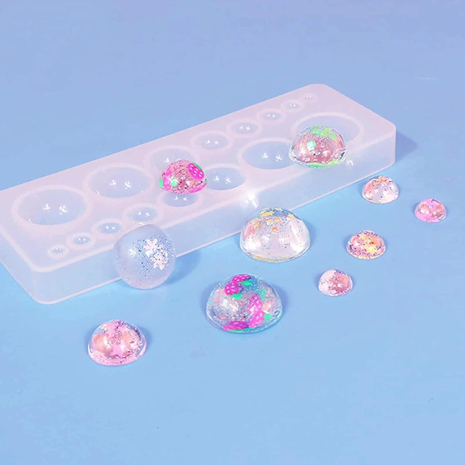 Moldes de Silicona Geométricos Yayatty para Joyería - 5 Piezas