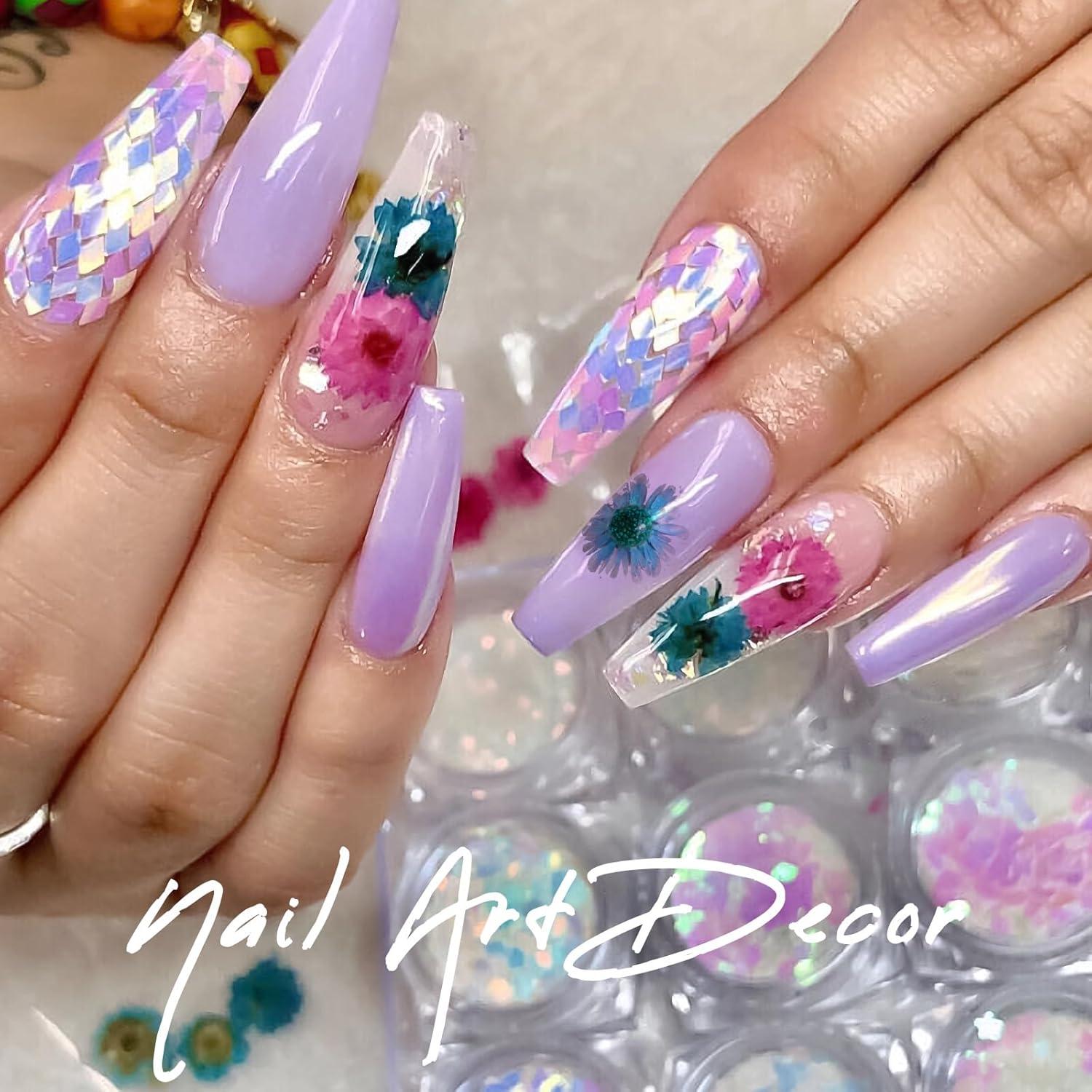 300 Flores Secas Naturales para Manualidades - Joyería DIY