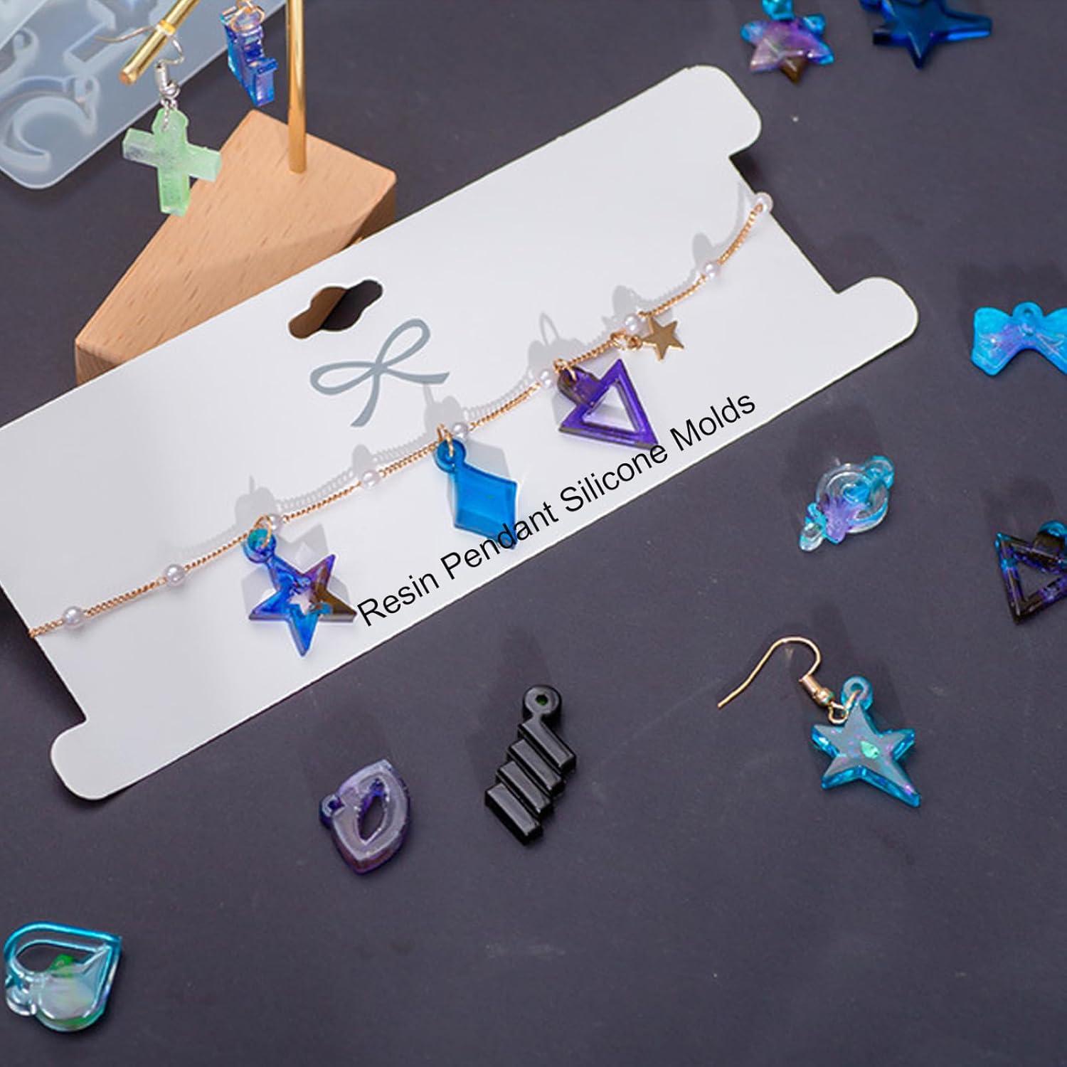 Paquete de 3 Moldes de Joyería de Resina ZQYSING