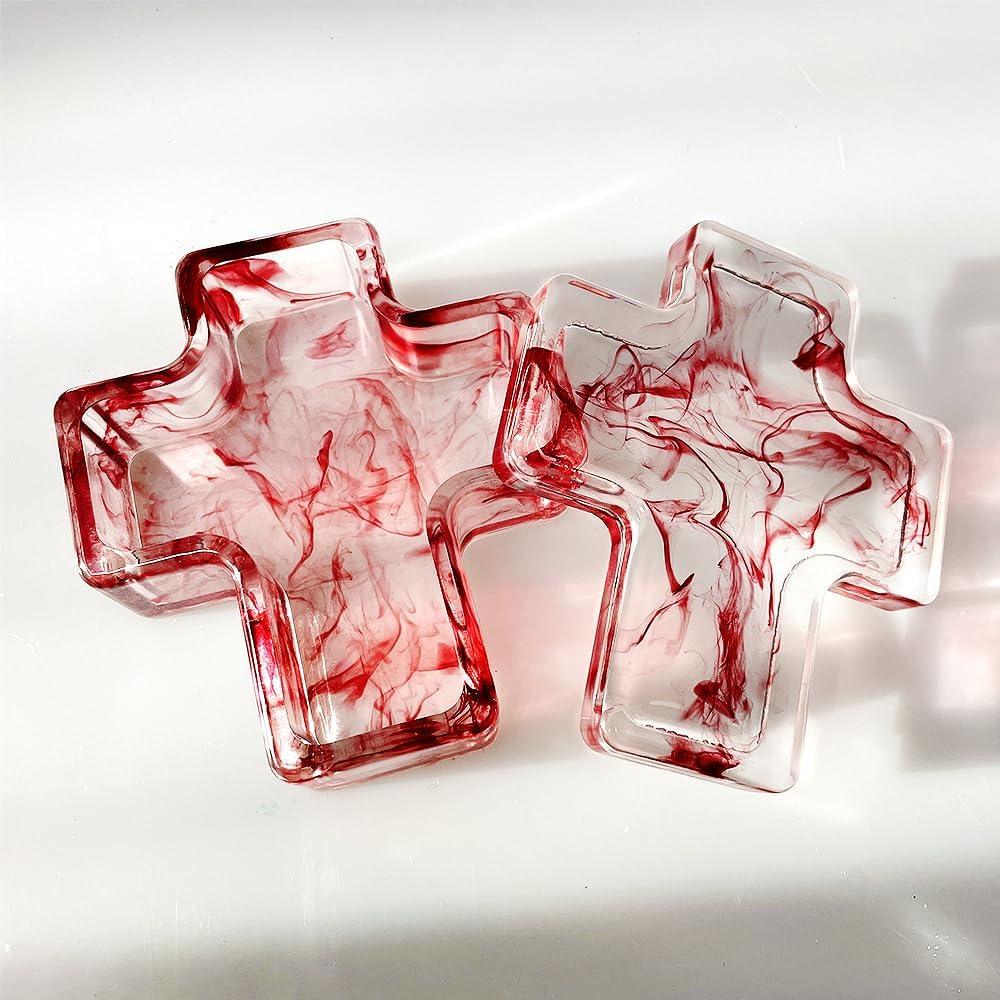 Molde de Silicona Cruz ResinWorld 10.16x9.0x4.0 cm