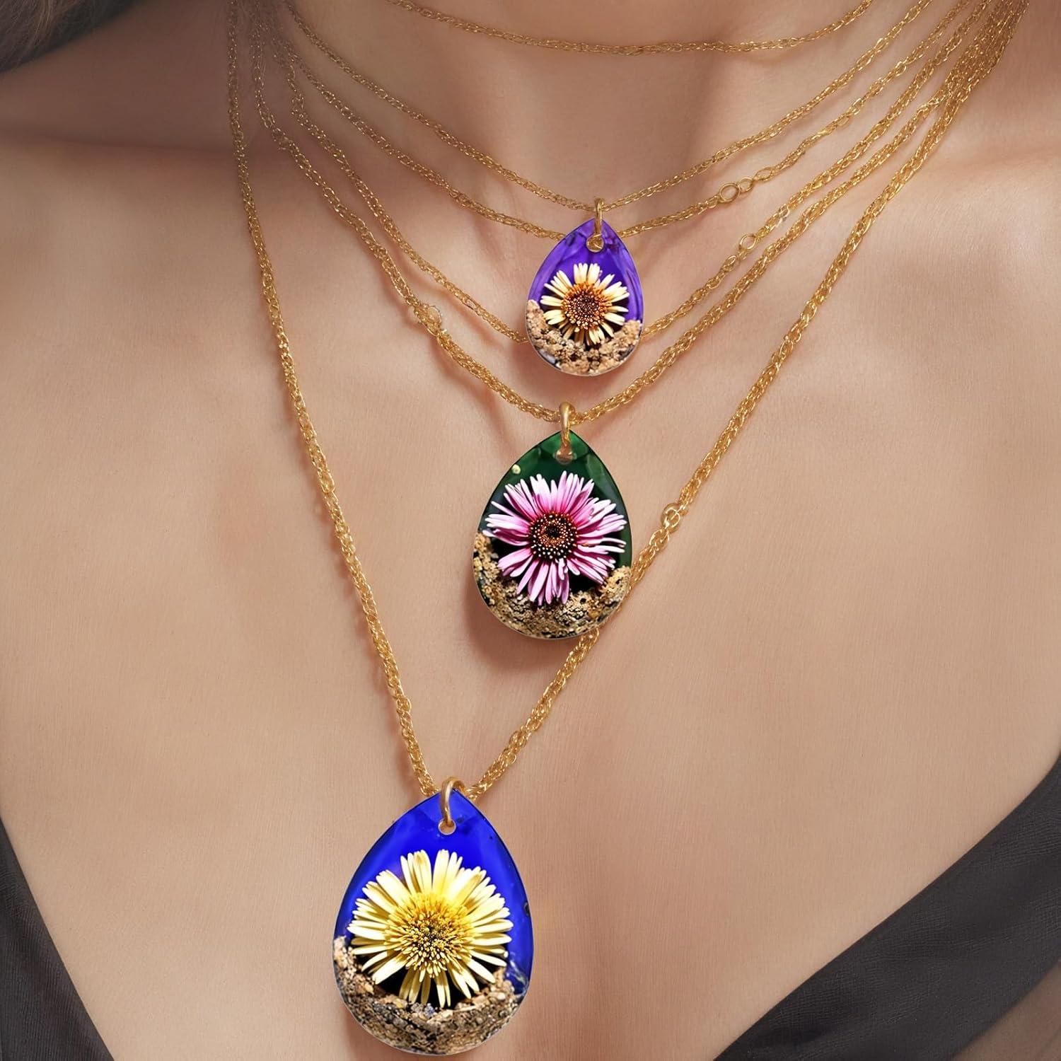 Molde de Silicona Shimmeroo para Pendientes DIY 6 Cavidades