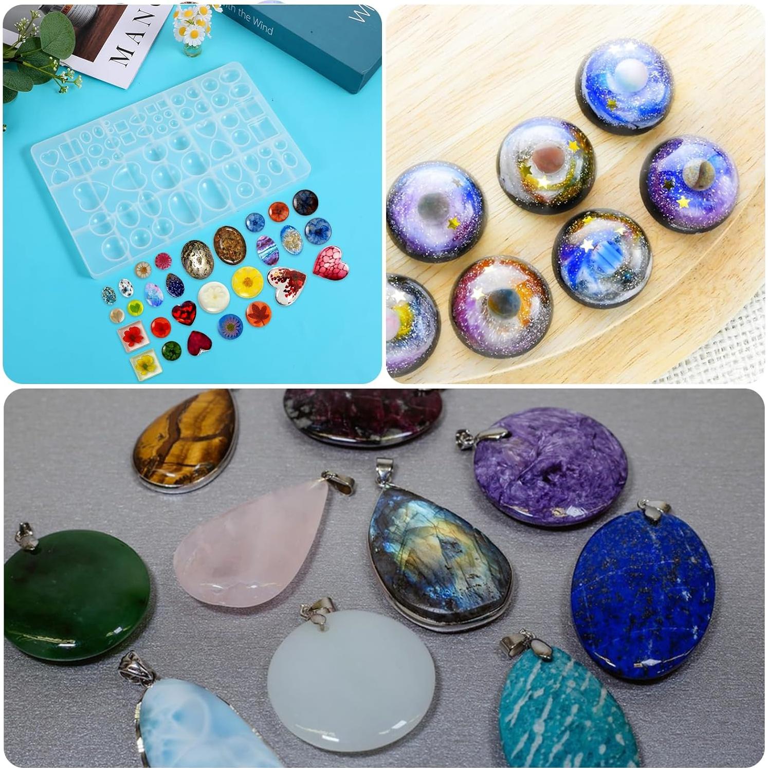 Molde de Joyería de Silicona EupHHonycs 25.4x16 cm Blanco