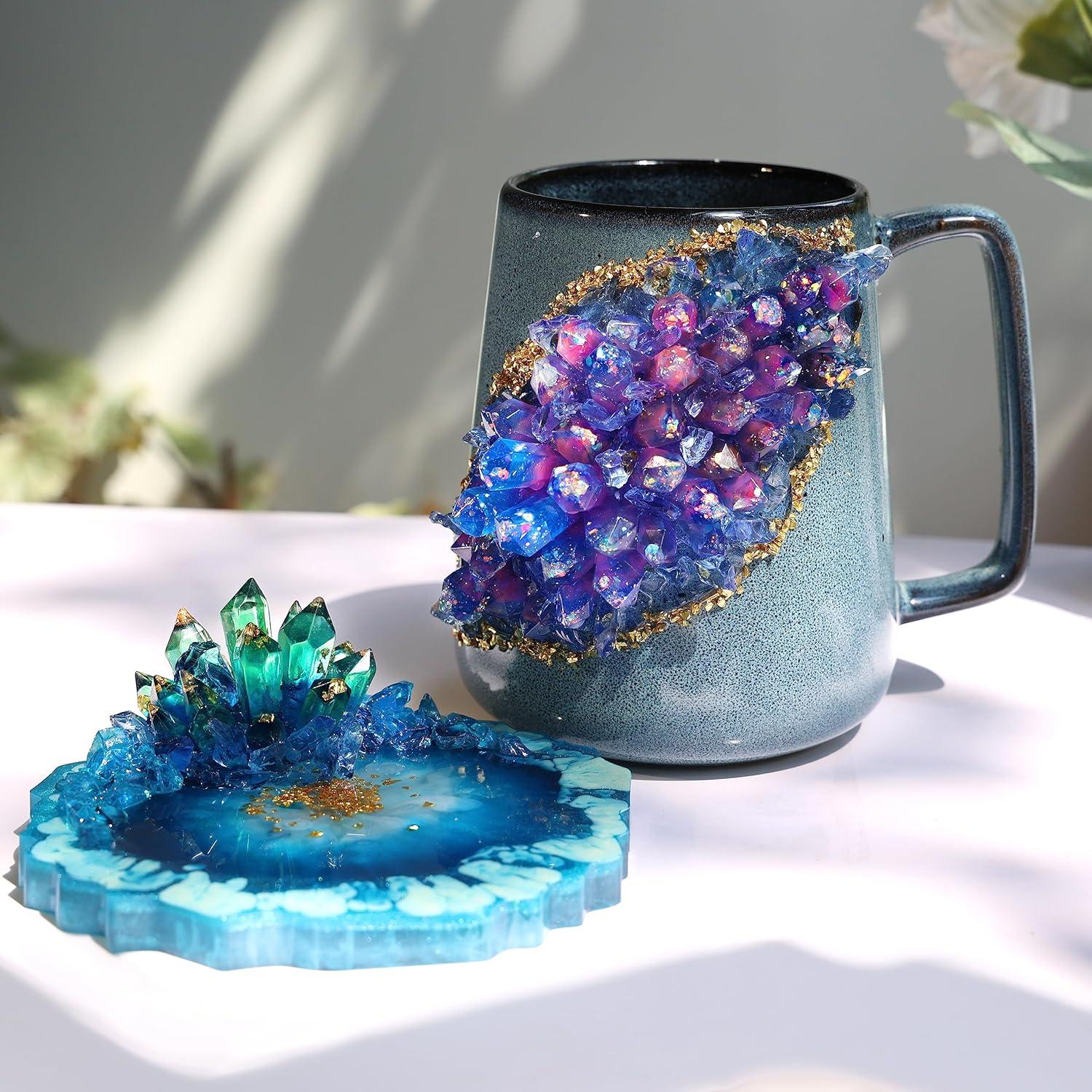 Moldes de Resina de Silicona LET'S RESIN para Cristales DIY