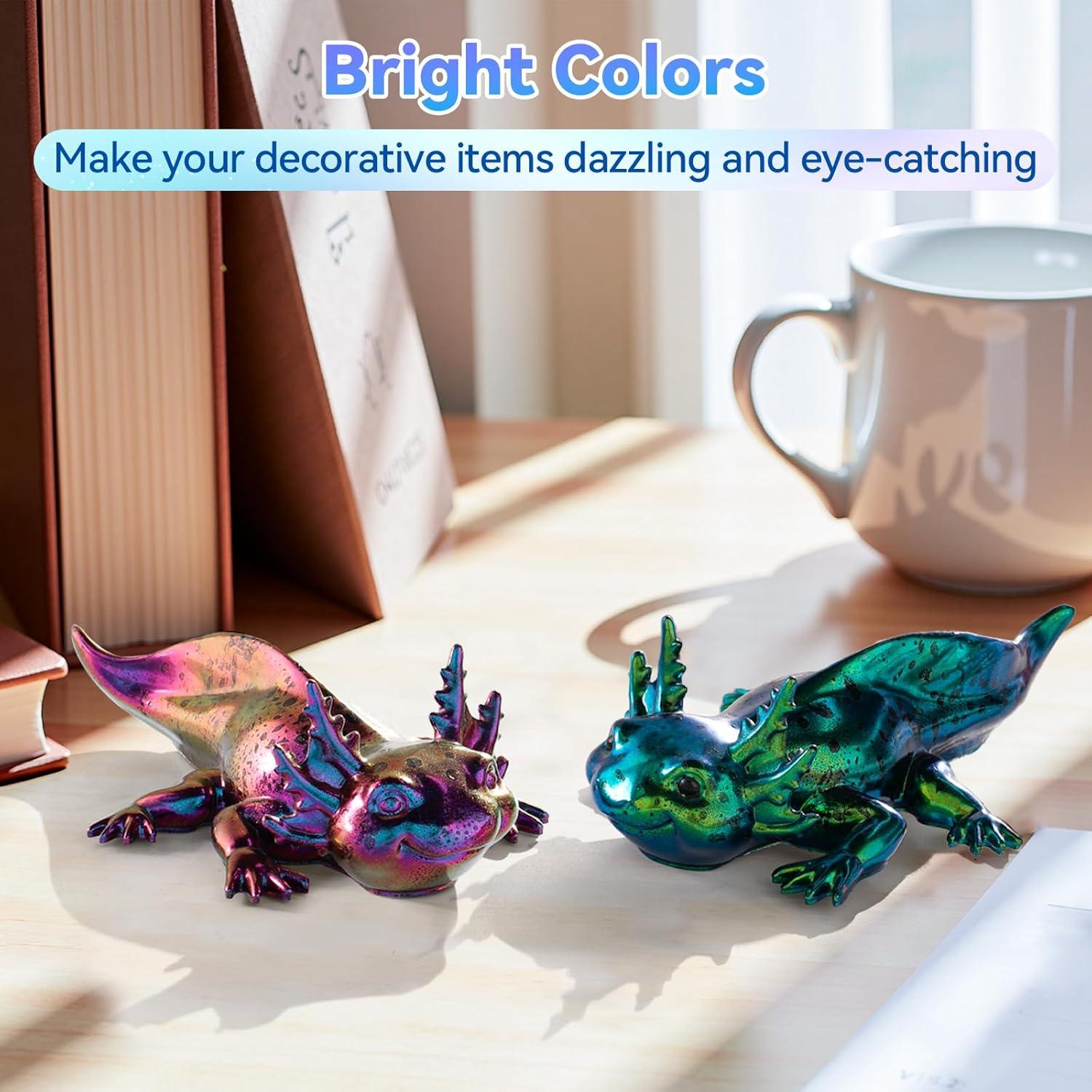 Escamas Camaleón LET'S RESIN - Polvo de Pigmento Cromado 5 Colores