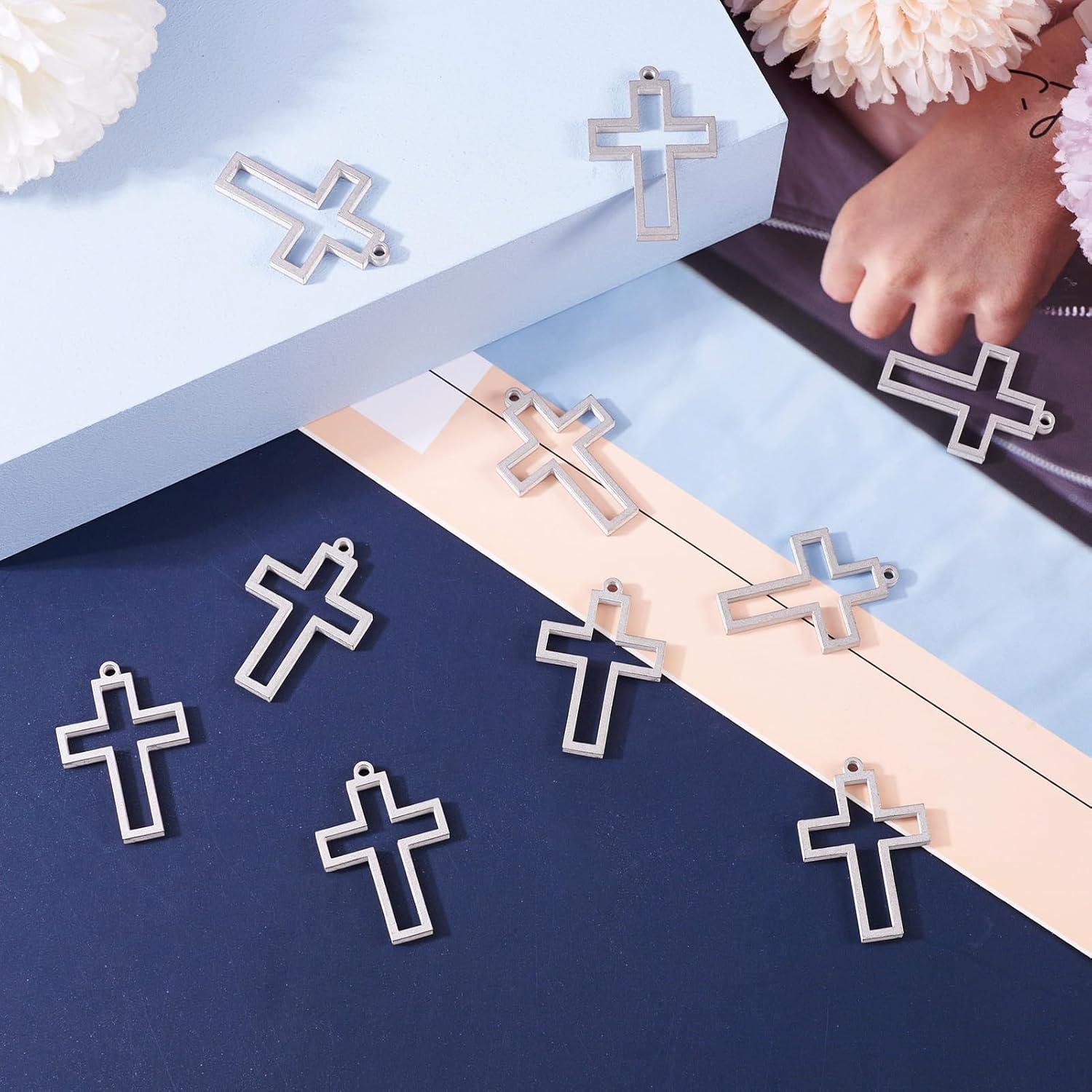 10 Colgantes de Acero Inoxidable Pandahall para Joyería