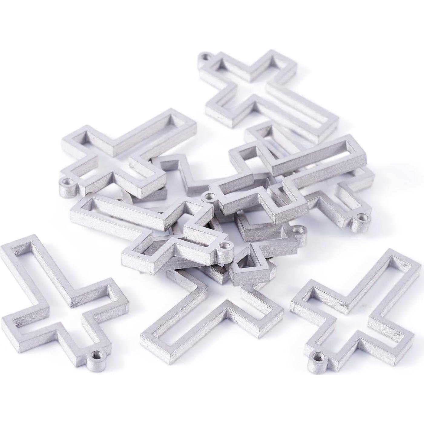 10 Colgantes de Acero Inoxidable Pandahall para Joyería