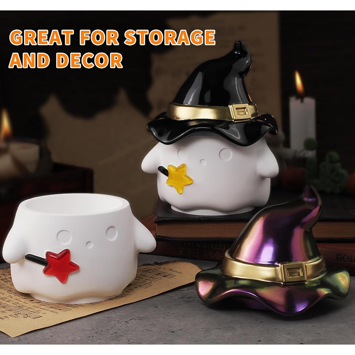 Molde de Silicona para Tarro Fantasma Japleed 10.16 cm Halloween