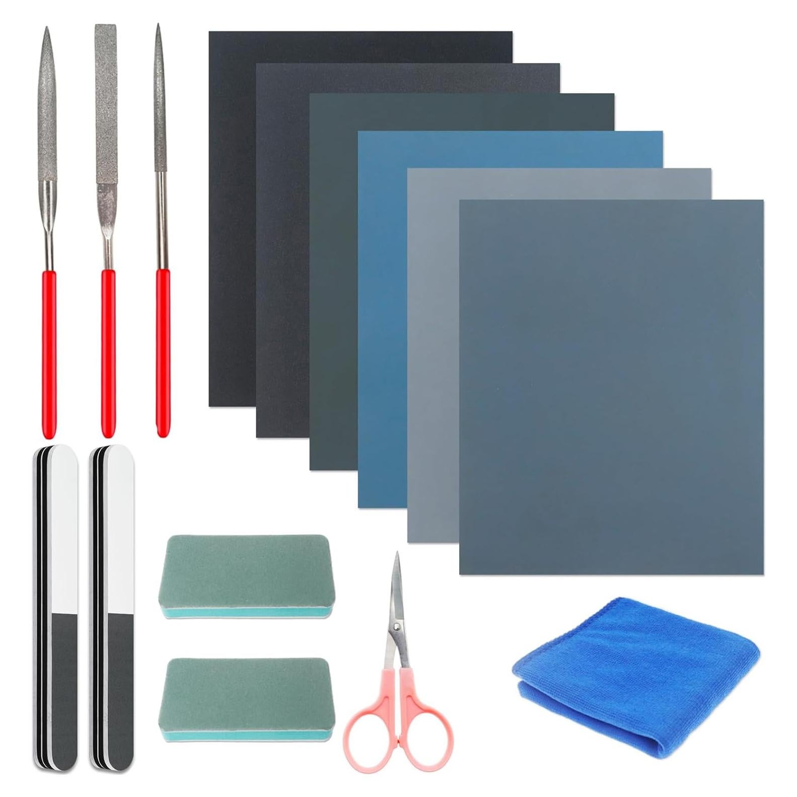 Juego de Herramientas de Resina Sakolla 15 Piezas para Joyería