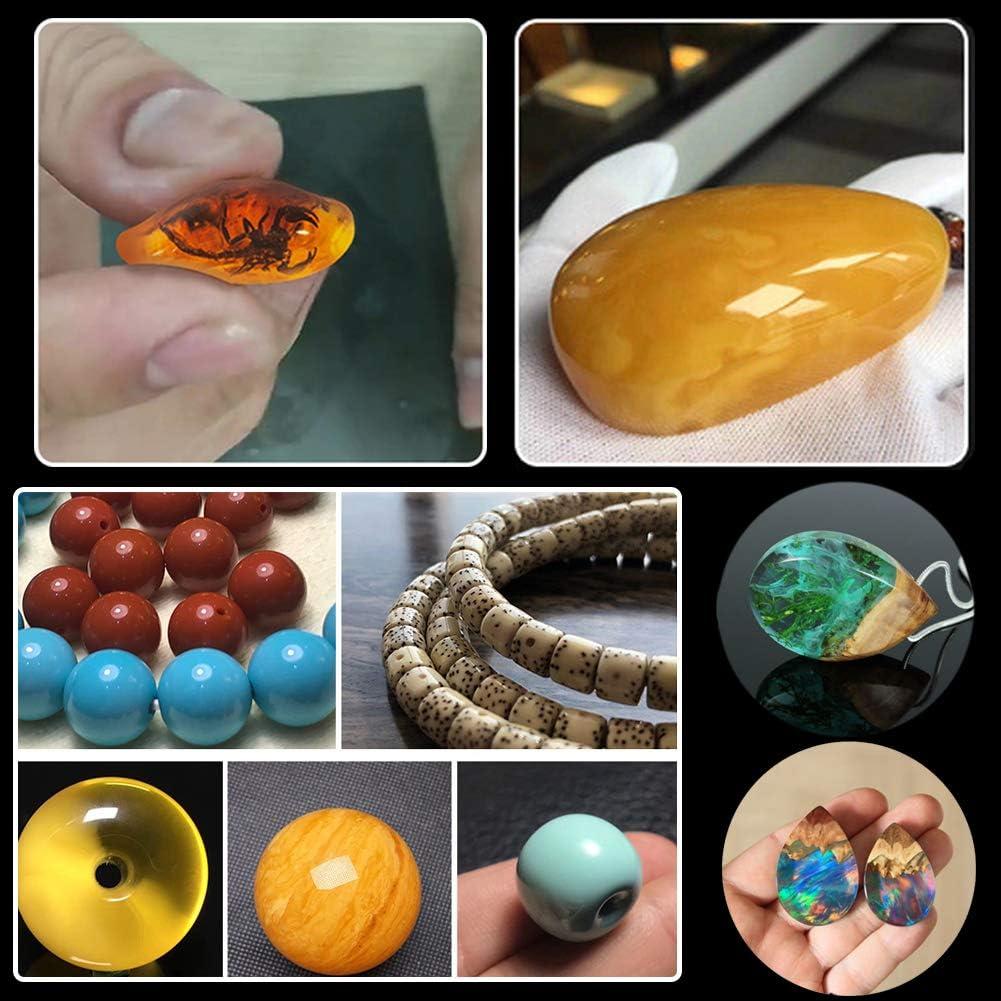 Juego de Herramientas de Resina Sakolla 15 Piezas para Joyería