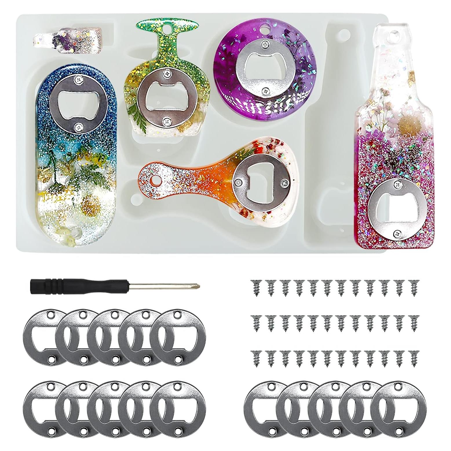 Moldes de Silicona para Abrebotellas Lovppy - Kit DIY 5 Piezas