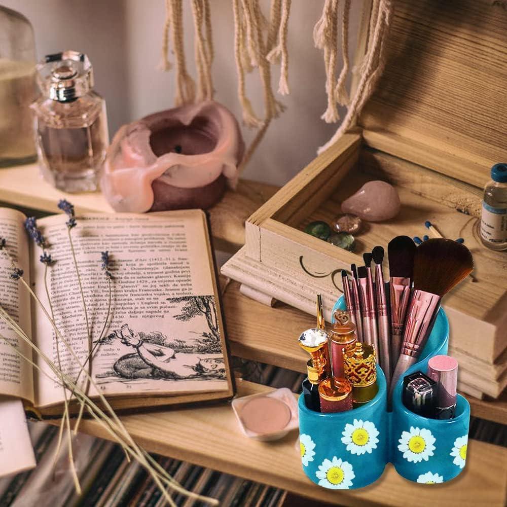 Molde de Silicona Wehous para Almacenamiento de Maquillaje 3 Ranuras