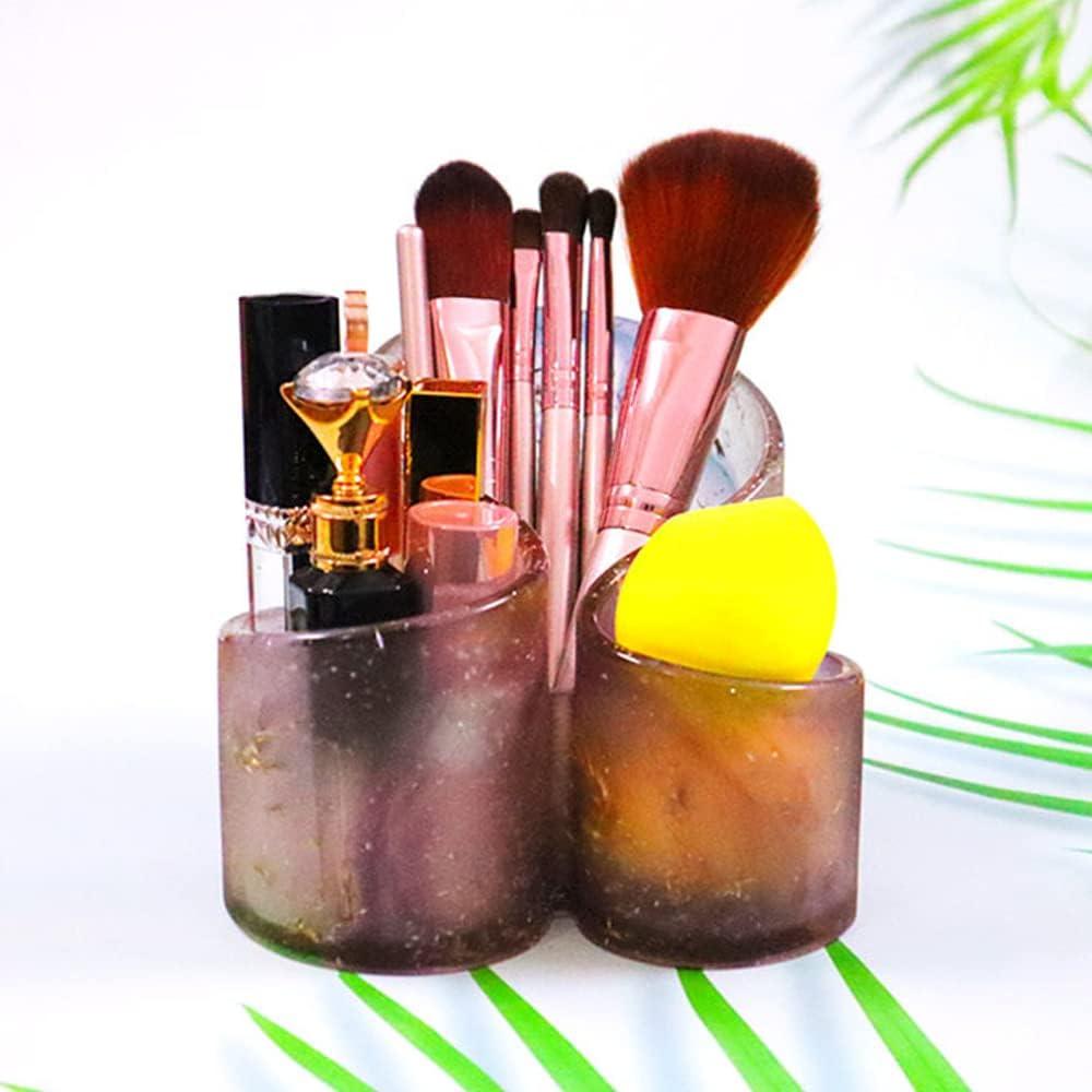 Molde de Silicona Wehous para Almacenamiento de Maquillaje 3 Ranuras