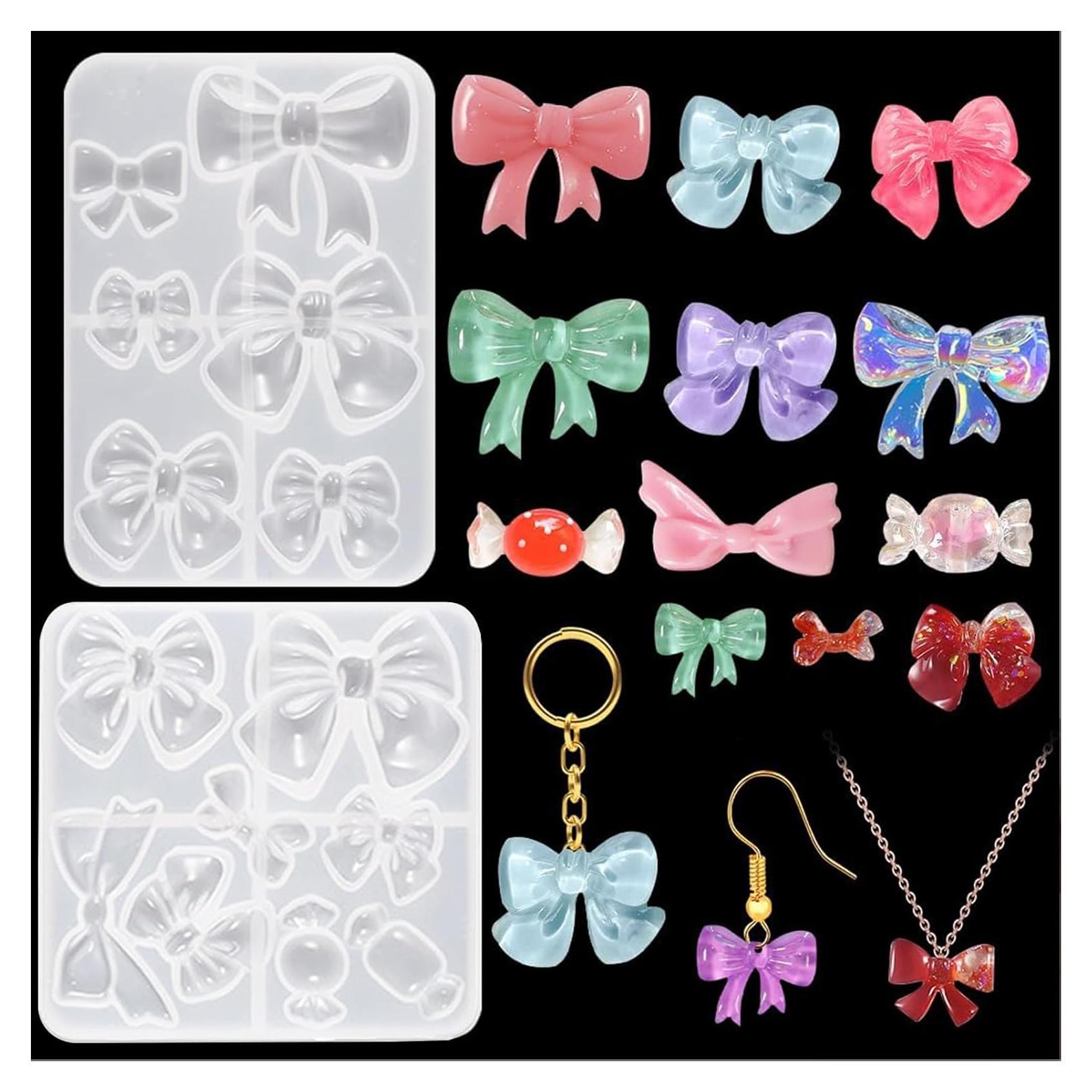 Moldes de Silicona para Chocolate OMDBAGD en Forma de Lazo