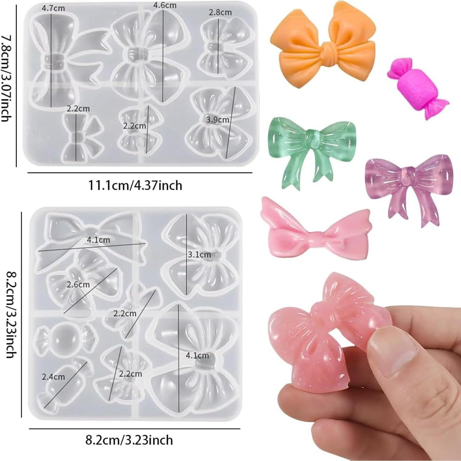 Moldes de Silicona para Chocolate OMDBAGD en Forma de Lazo